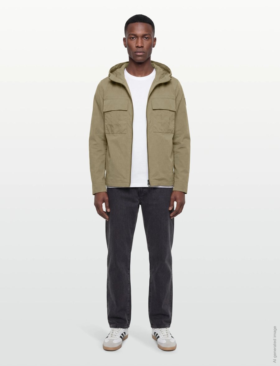 Belstaff - CONTAINER OVERSHIRT Fatigue Green - windjassen - fatigue green - 0