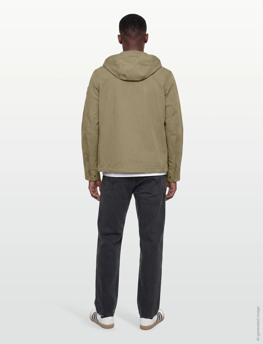 Belstaff - CONTAINER OVERSHIRT Fatigue Green - windjassen - fatigue green - 4