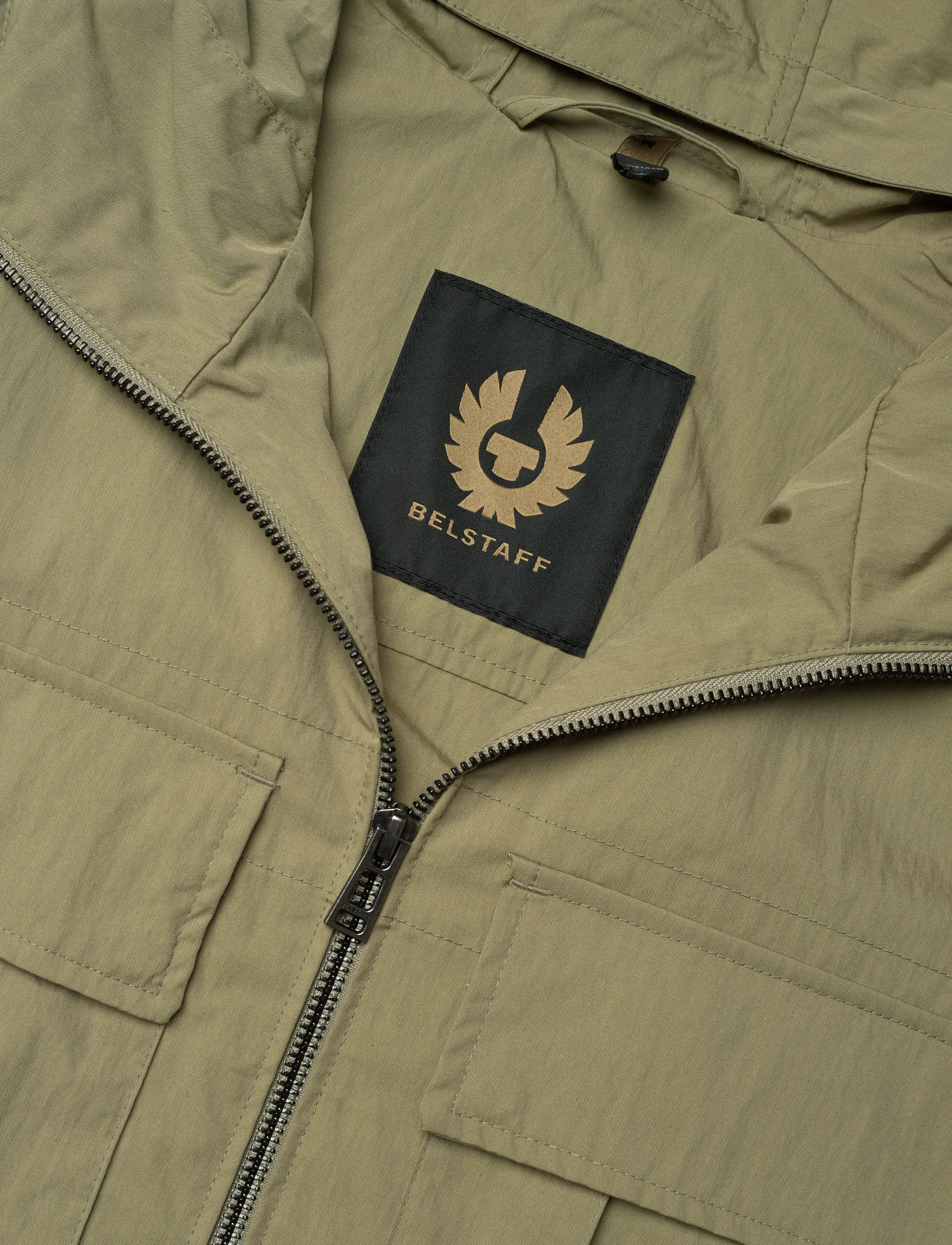 Belstaff - CONTAINER OVERSHIRT Fatigue Green - plānas virsjakas - fatigue green - 5