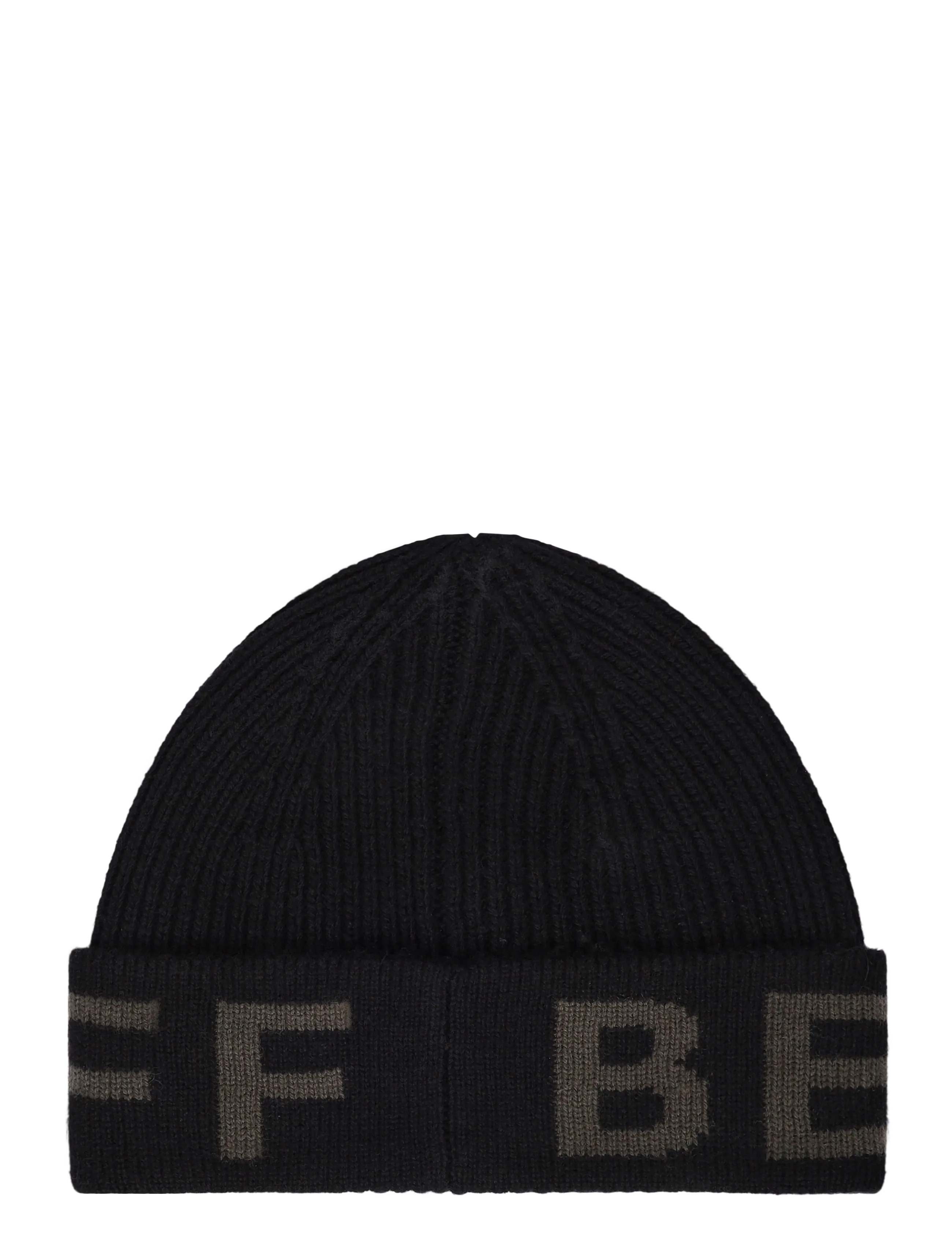 Belstaff - BRANDED HAT Black / Faded Olive - black / faded olive - 1