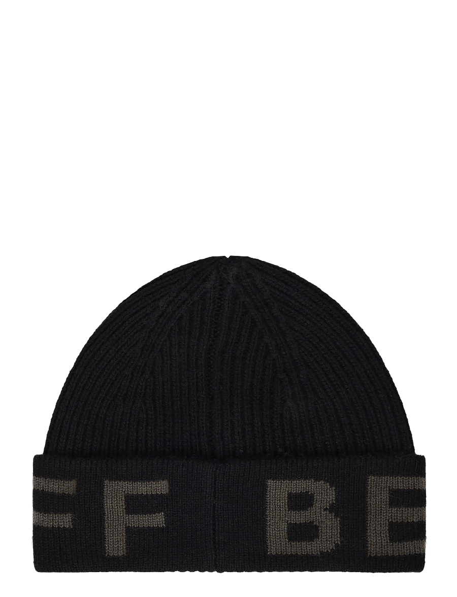 Belstaff - BRANDED HAT Black / Faded Olive - black / faded olive - 1