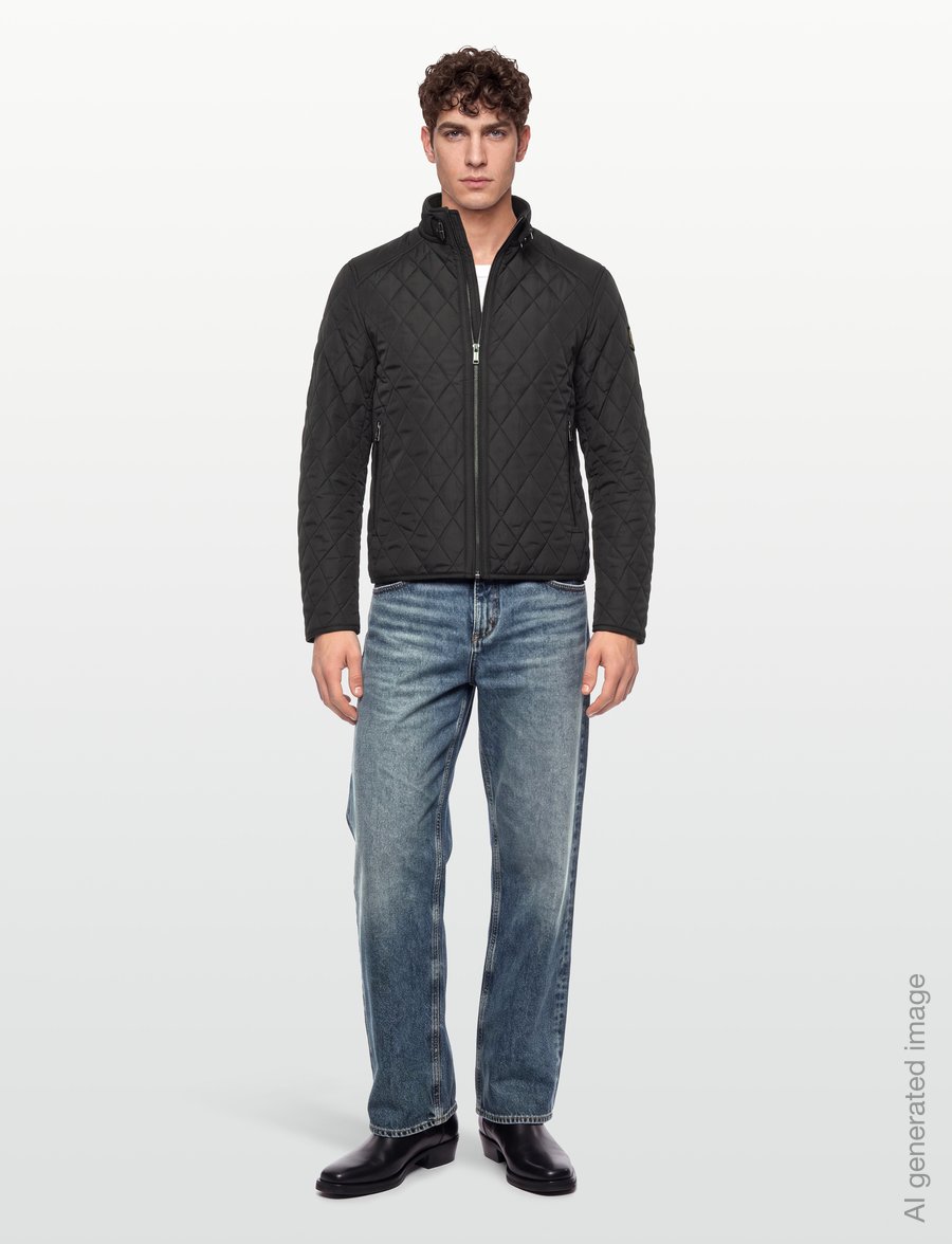 Belstaff - PEMBROKE JACKET Faded Olive - herbstjacken - black - 0