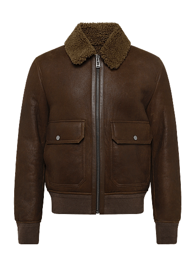 Belstaff Northwind Shearling Jacket Dark Maple Brown (Dark Maple Brown/Brun) - 19799 kr