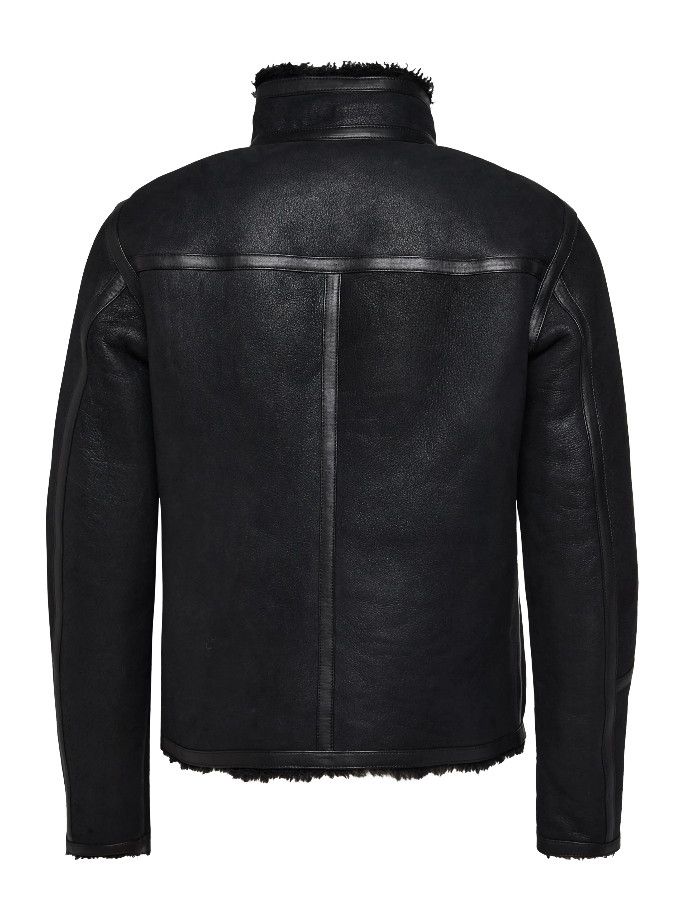 Belstaff - HIGHLAND SHEARLING JACKET Black - black - 1