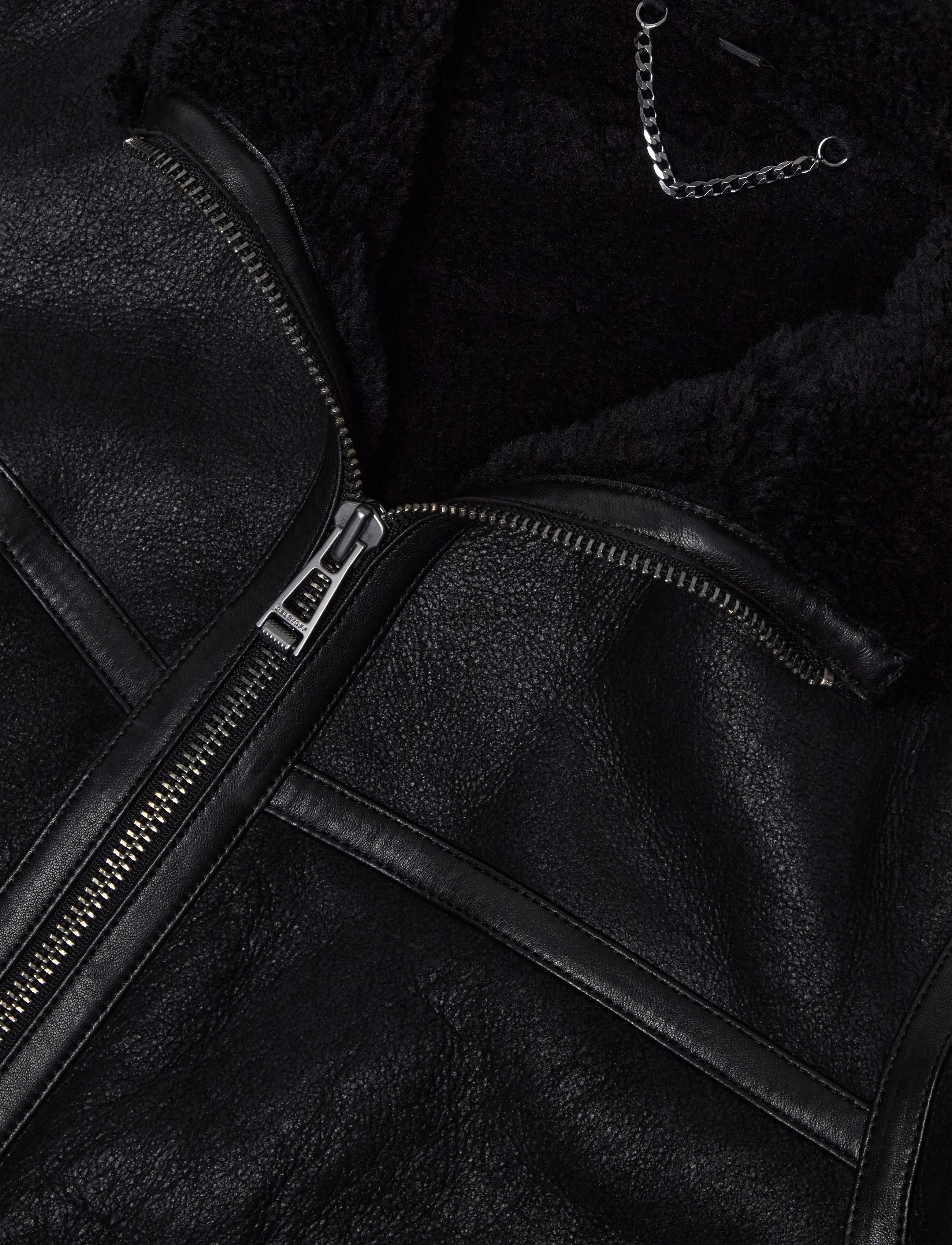 Belstaff - HIGHLAND SHEARLING JACKET Black - black - 2