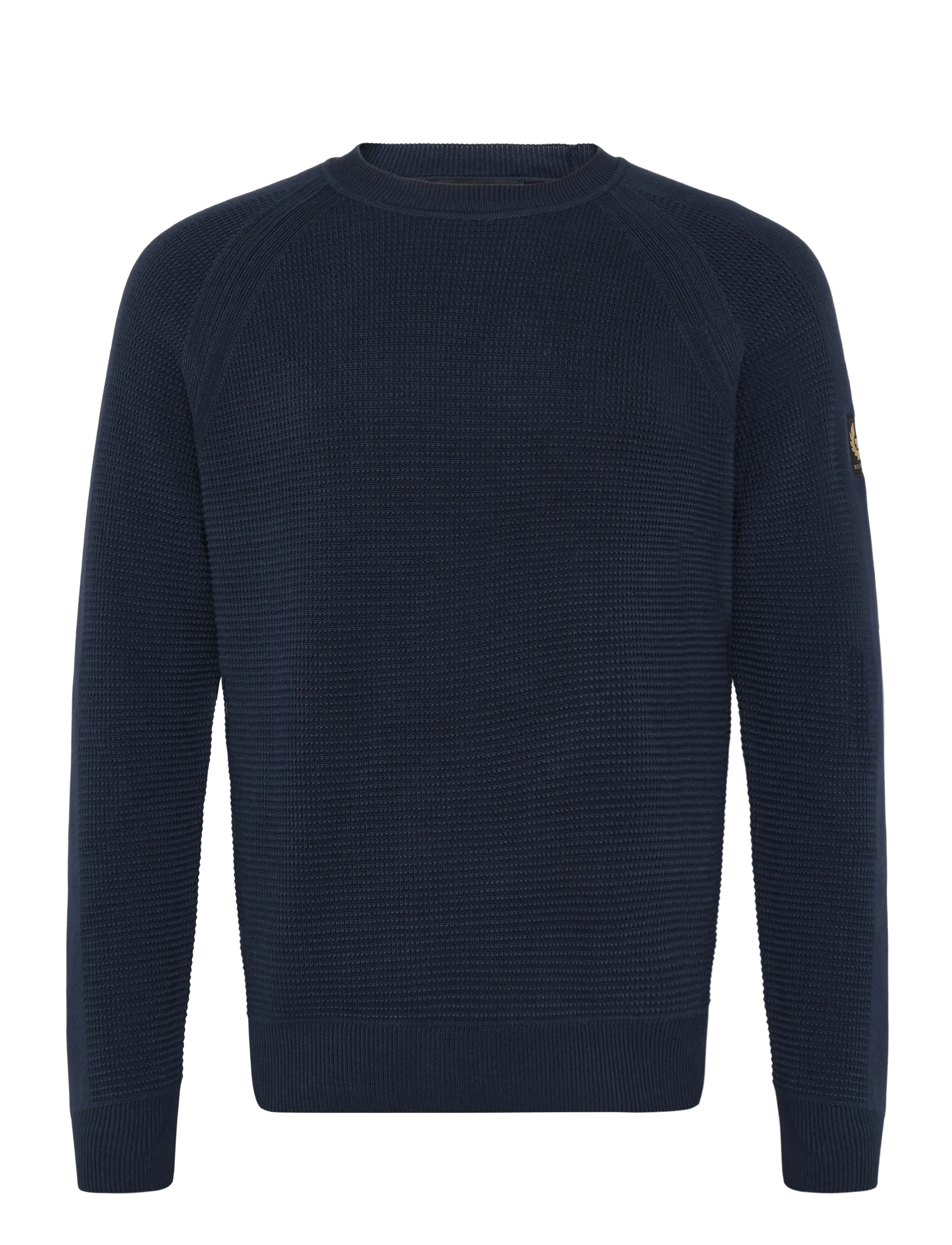 Belstaff BRADWELL CREWNECK COTTON Dark Ink - Kleidung - DARK INK / navy