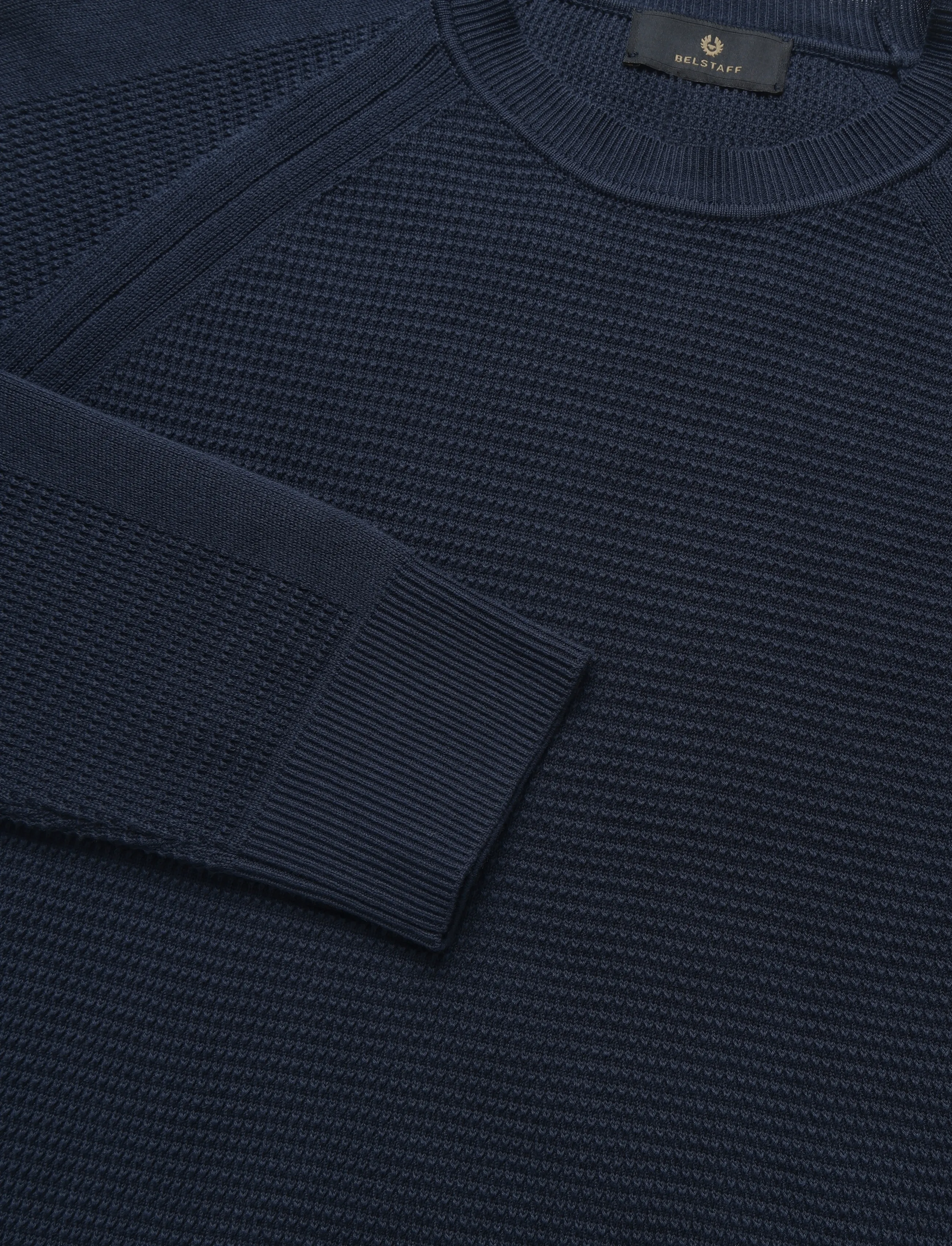 Belstaff - BRADWELL CREWNECK COTTON Dark Ink - dark ink - 5