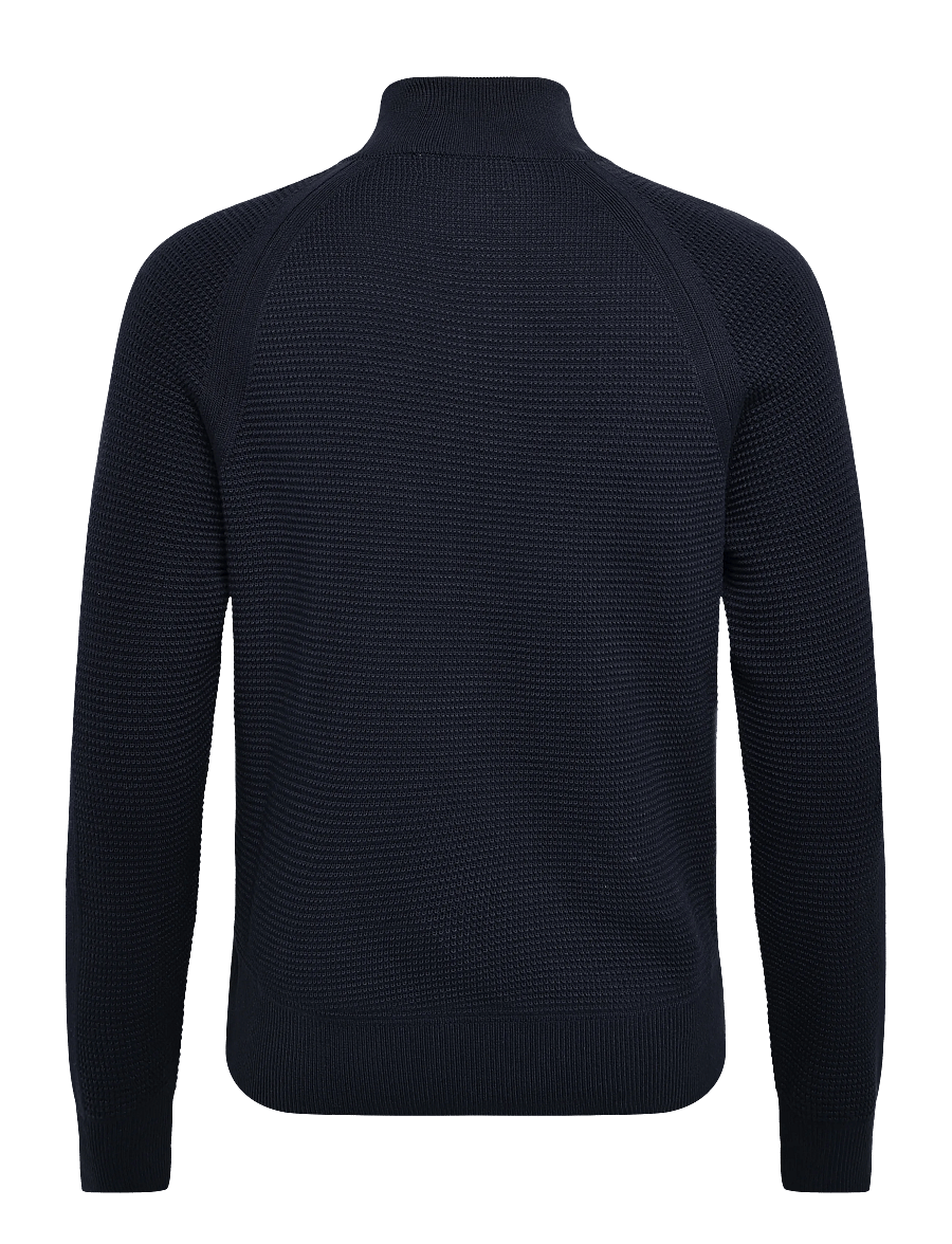 Belstaff - BRADWELL Q ZIP COTTON Dark Ink - dark ink - 2