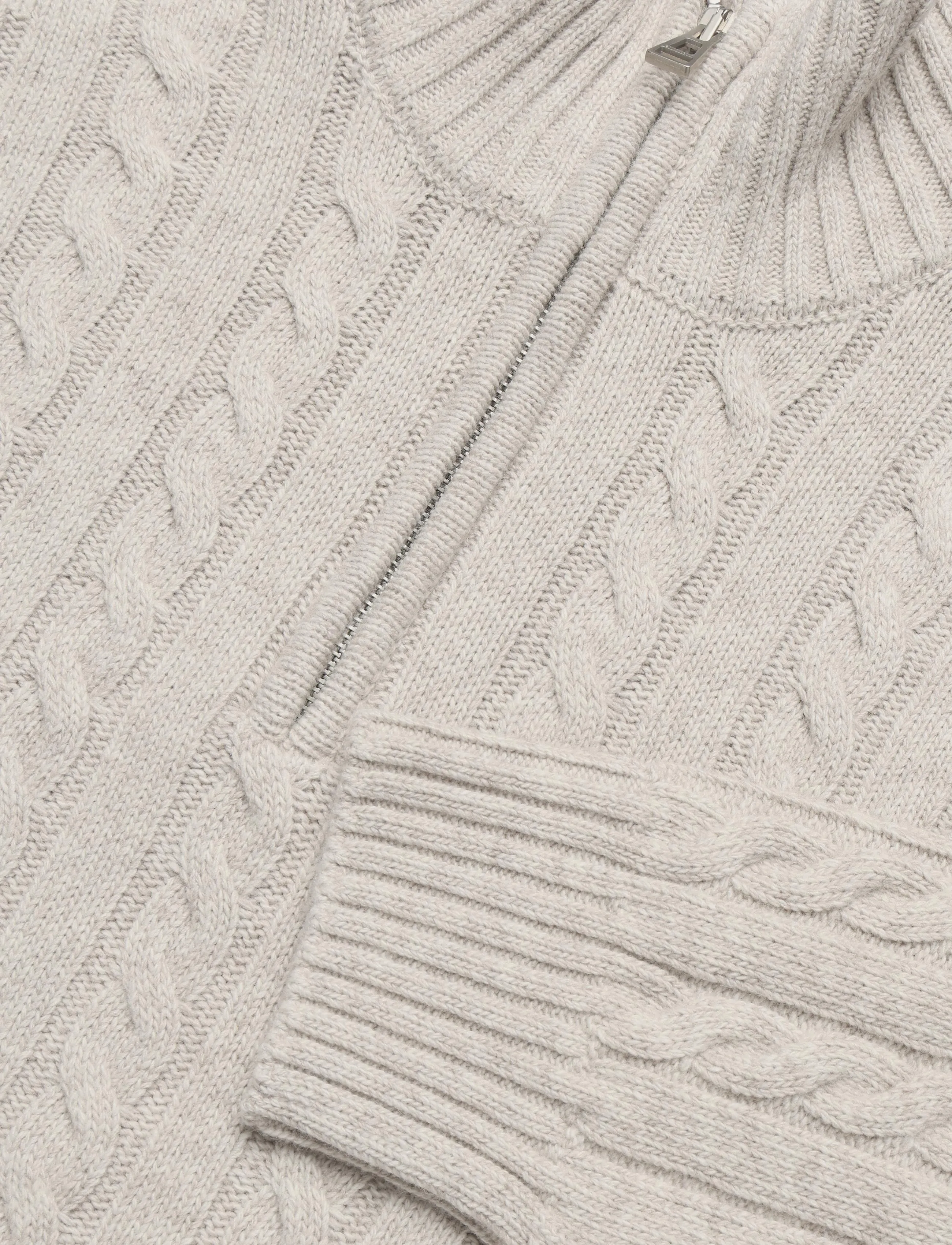Belstaff - WESTPORT Q ZIP Pale Stone - half zip-tröjor - pale stone - 5