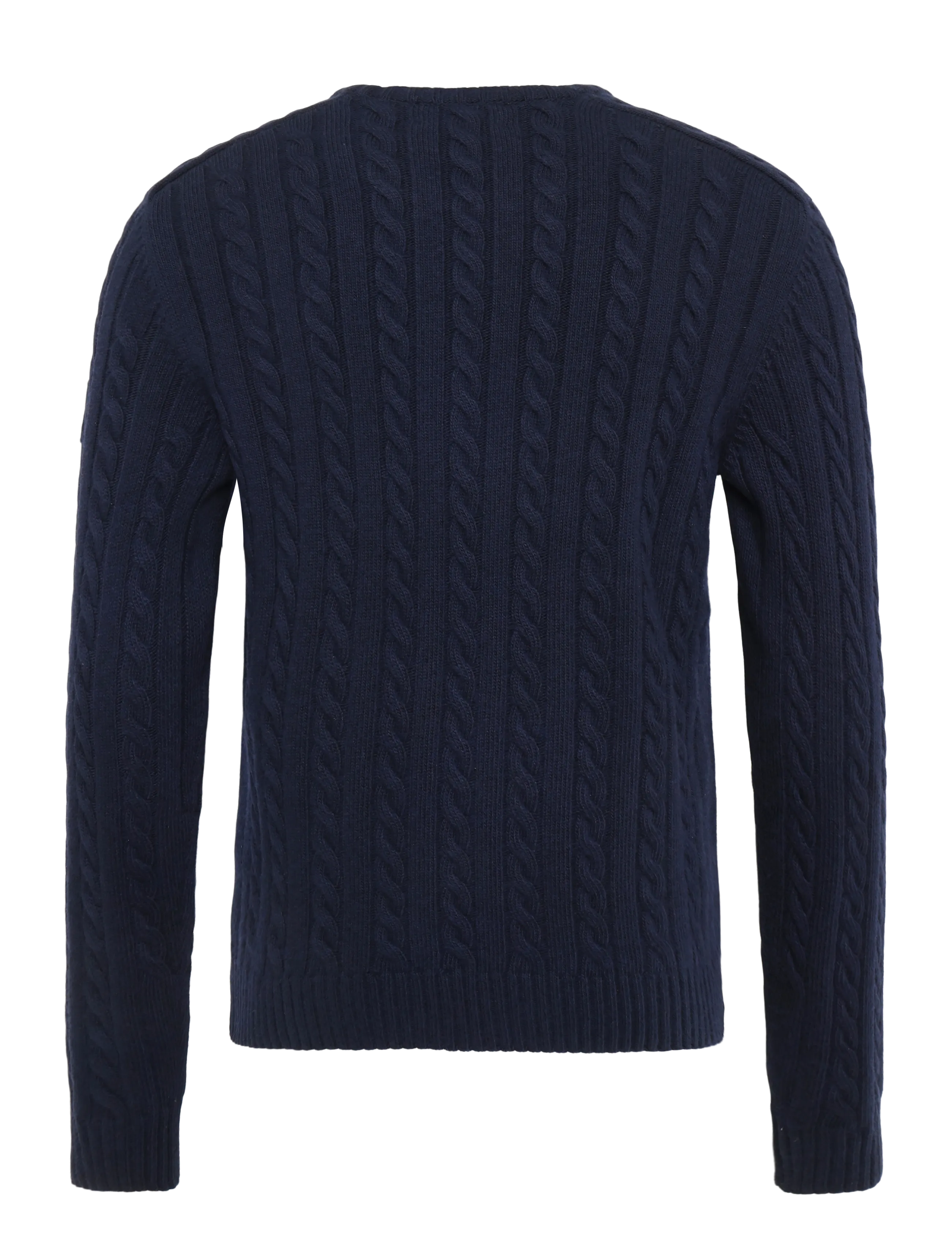 Belstaff - WESTPORT CREW NECK Oxblood - round necks - dark ink - 1