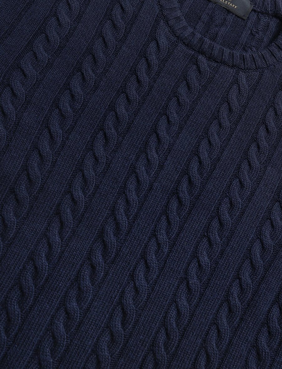 Belstaff - WESTPORT CREW NECK Oxblood - rundhals - dark ink - 2
