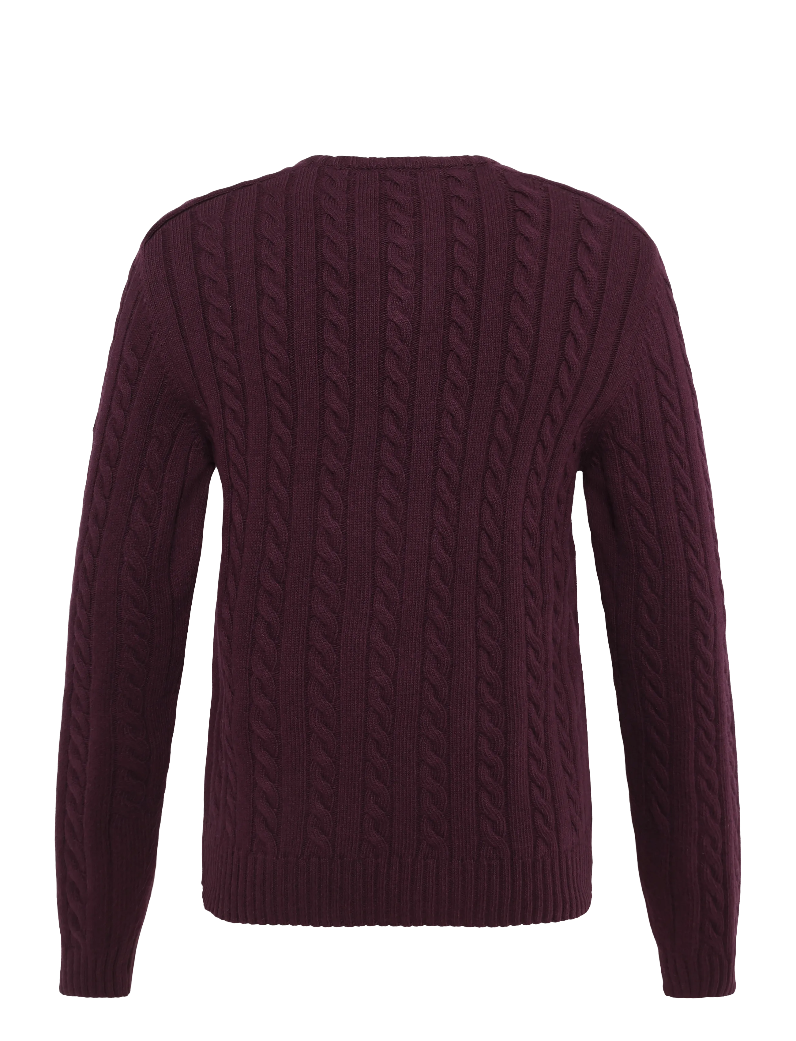 Belstaff - WESTPORT CREW NECK Oxblood - round necks - oxblood - 1