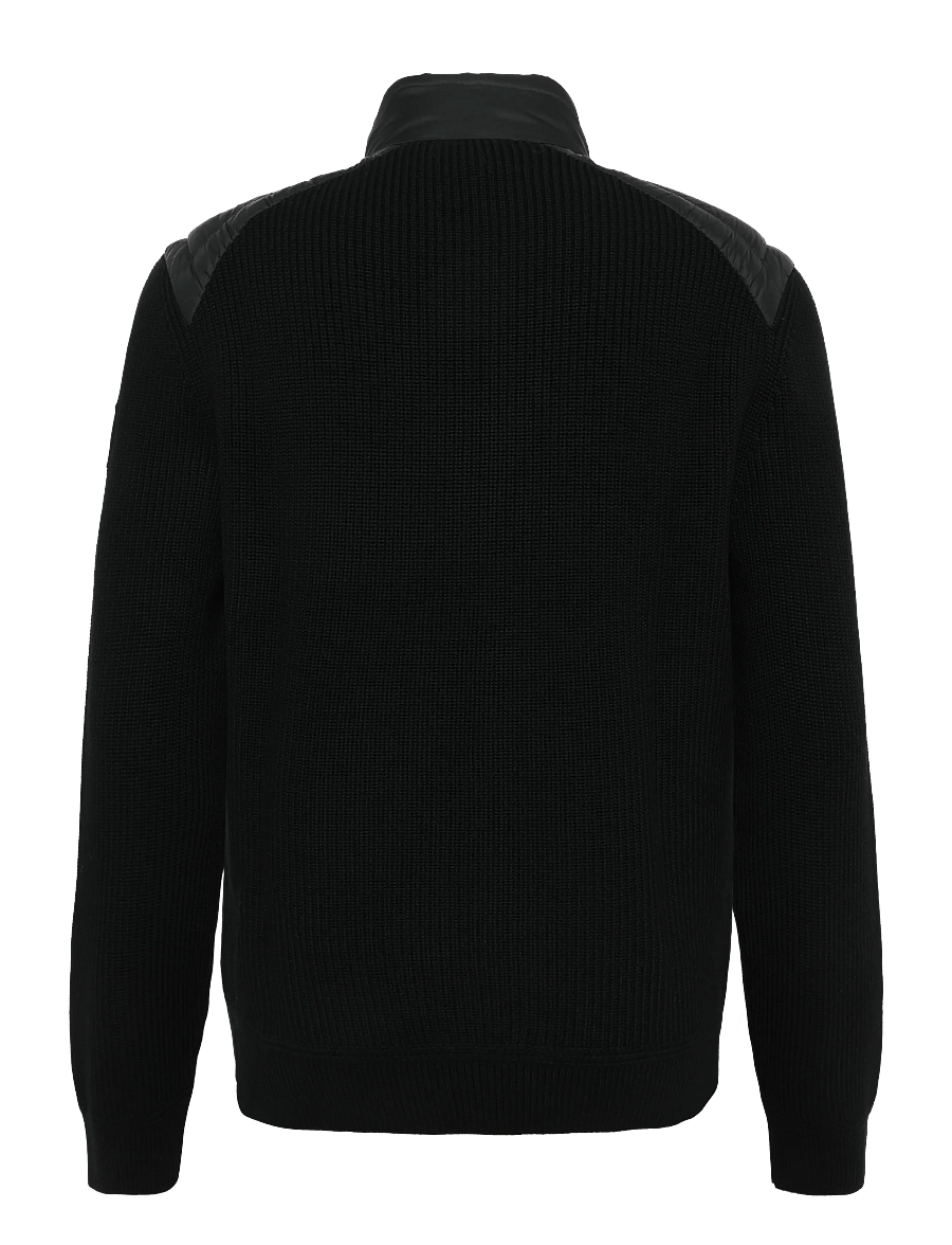 Belstaff - COMPOUND CARDIGAN DOWN Dark Ink - hybrid-jacken - black - 2