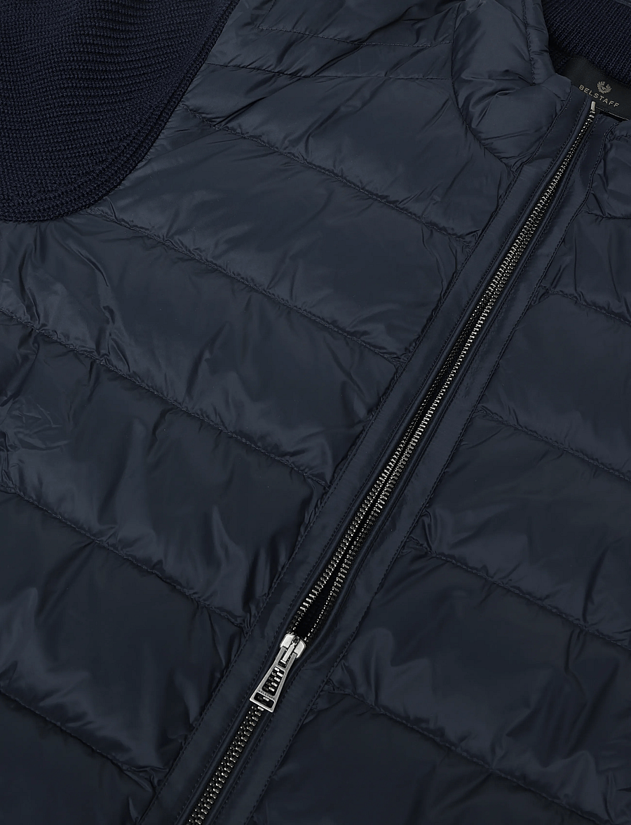 Belstaff - COMPOUND CARDIGAN DOWN Dark Ink - hybrid-jacken - dark ink - 4
