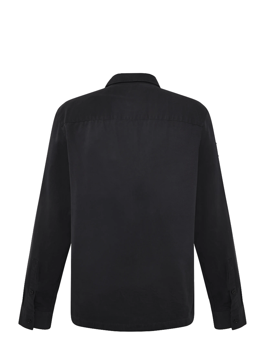 Belstaff - OUTPOST SHIRT COTTON HERRINGBONE Black - casual skjortor - black - 2