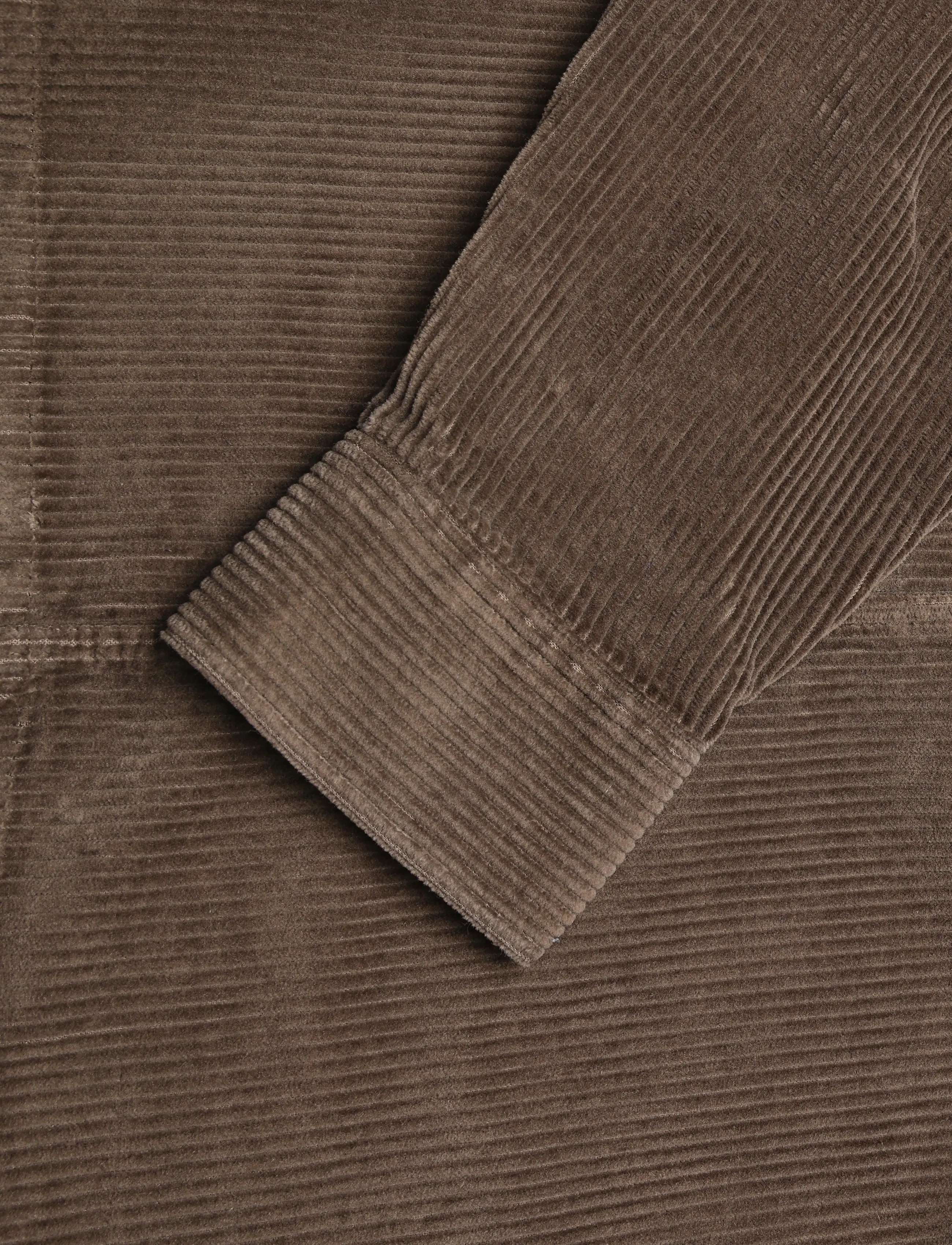 Belstaff - RAVINE COTTON CORDUROY Army Olive - manchesterskjortor - army olive - 4