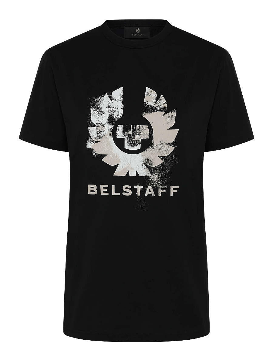 Belstaff - BLUR T-SHIRT COTTON Black - kortärmade t-shirts - black - 0