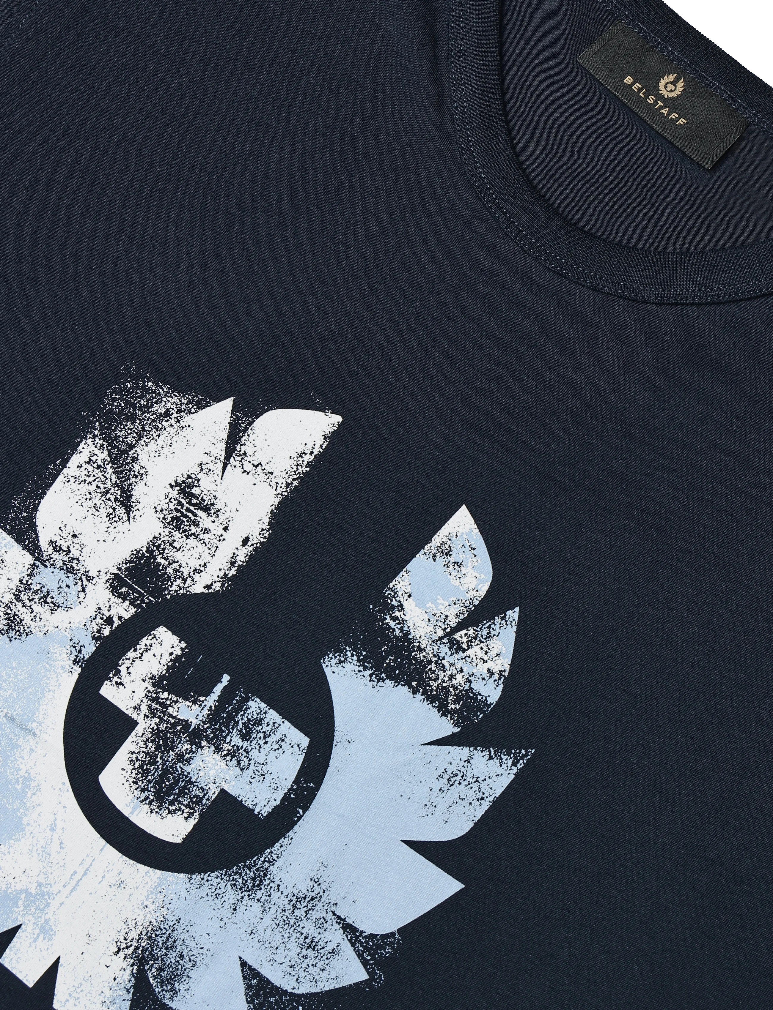 Belstaff - BLUR T-SHIRT COTTON Dark Ink - kurzärmelige t-shirts - dark ink - 2