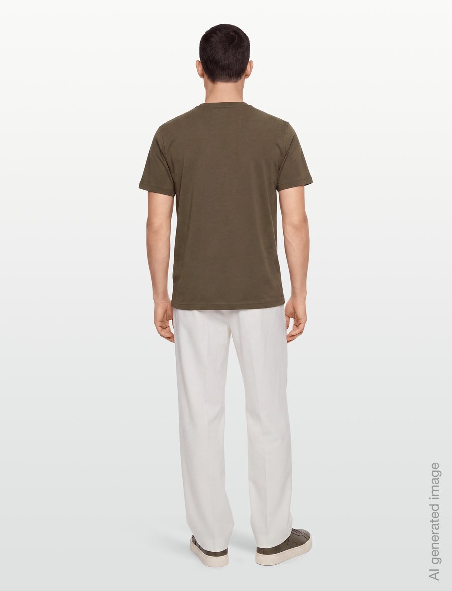 Belstaff - 3 PACK T-SHIRT Black - t-särkide multipakk - olive / khaki green / pale stone - 4
