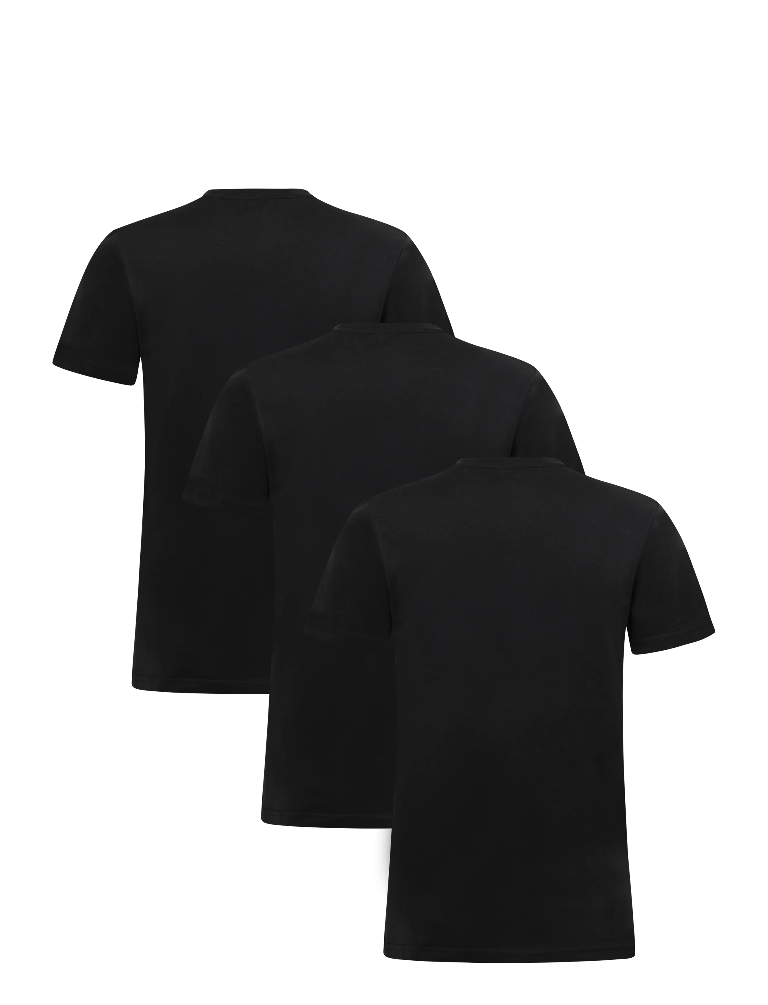 Belstaff - 3 PACK T-SHIRT Black / Dark Ink / White - multipack t-shirts - black - 2