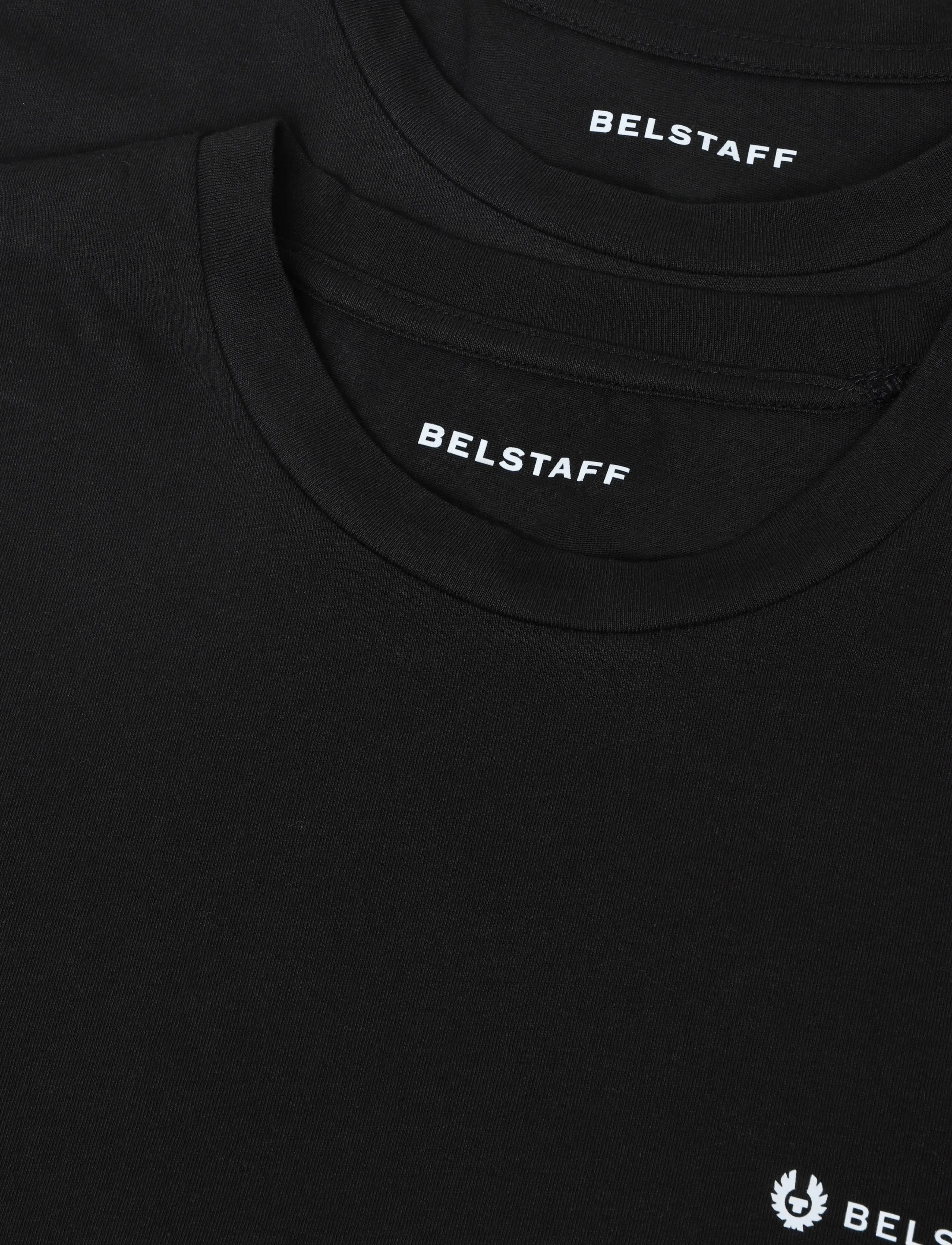 Belstaff - 3 PACK T-SHIRT Black / Dark Ink / White - multipack t-shirts - black - 5