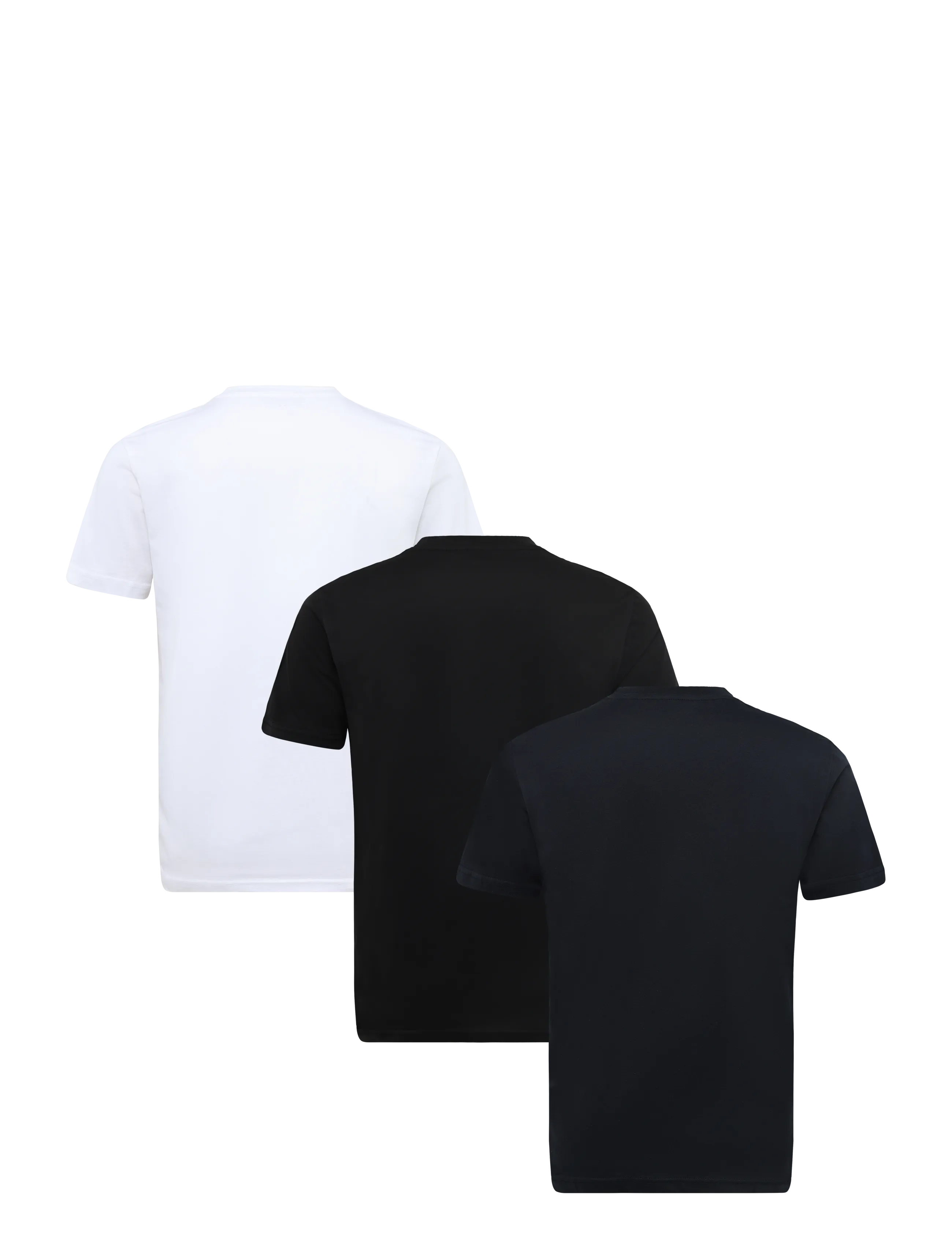 Belstaff - 3 PACK T-SHIRT Black / Dark Ink / White - multipack t-shirts - black / dark ink / white - 2