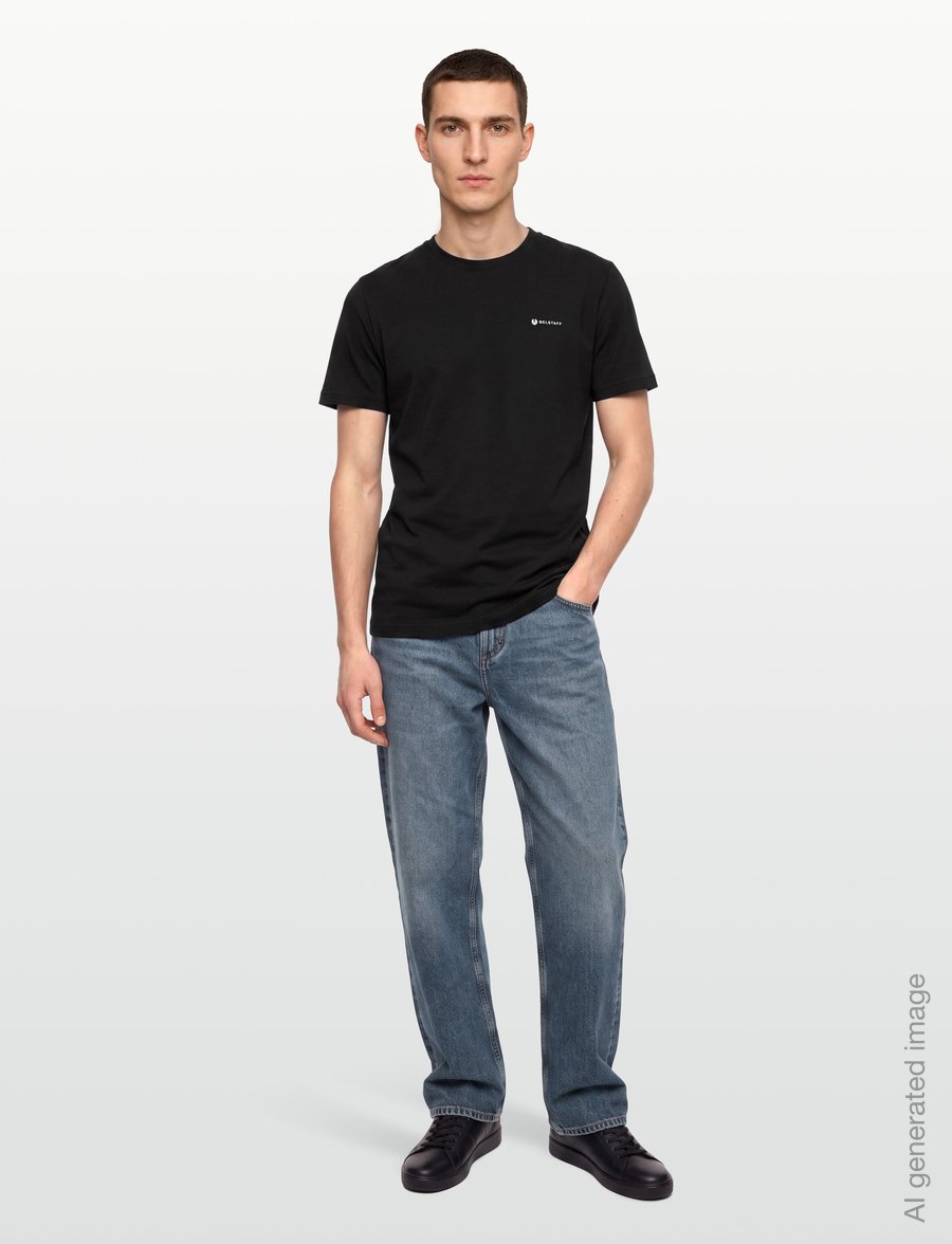 Belstaff - 3 PACK T-SHIRT Black / Dark Ink / White - t-shirts im multipack - black / dark ink / white - 0