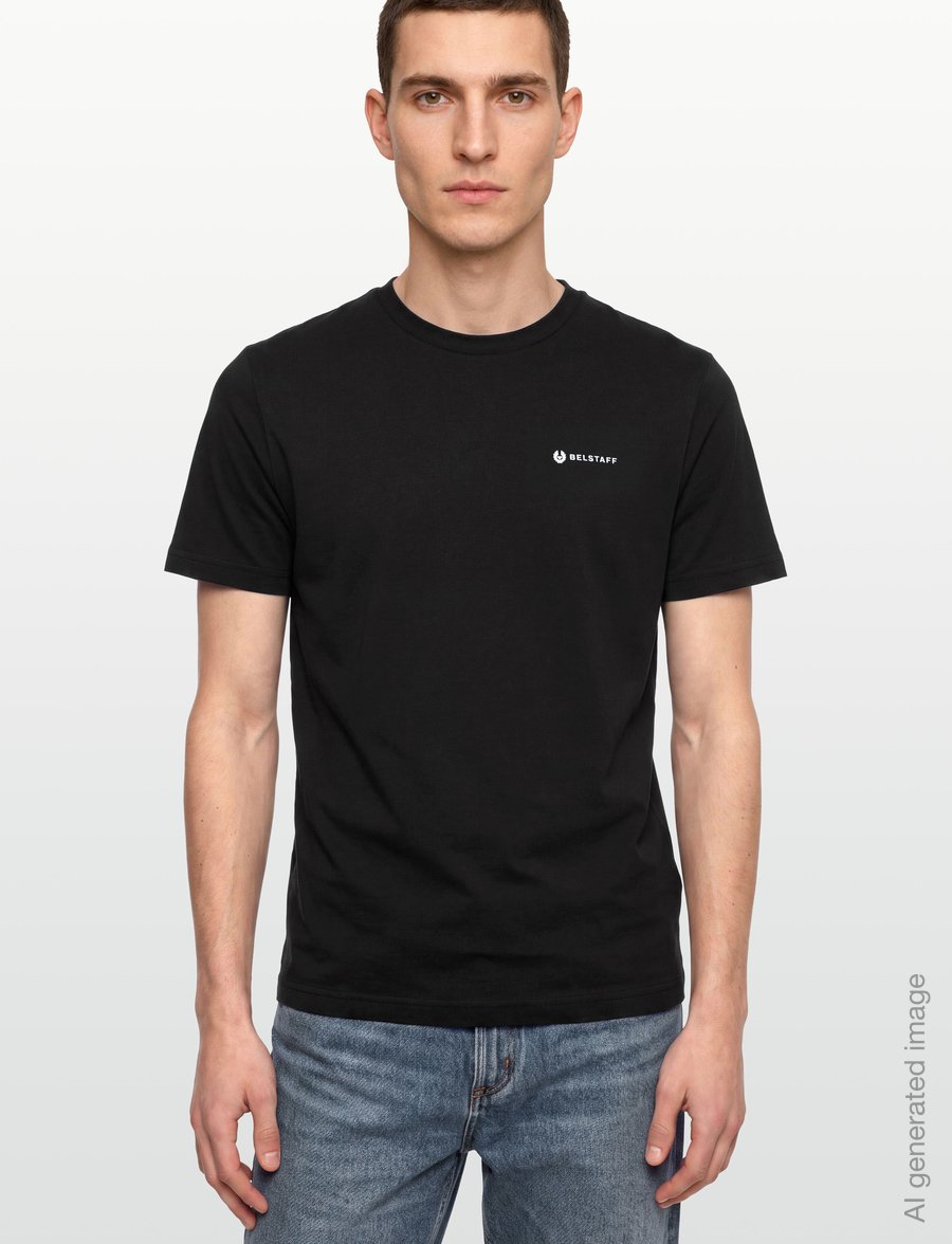 Belstaff - 3 PACK T-SHIRT Black / Dark Ink / White - t-shirts im multipack - black / dark ink / white - 3