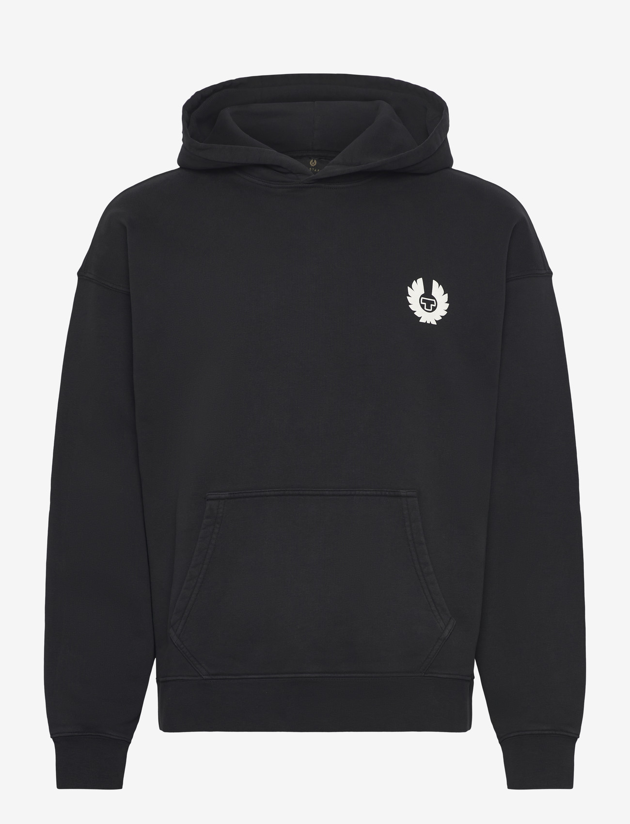Belstaff - COMPETITION HOODIE Black - hættetrøjer - black - 1
