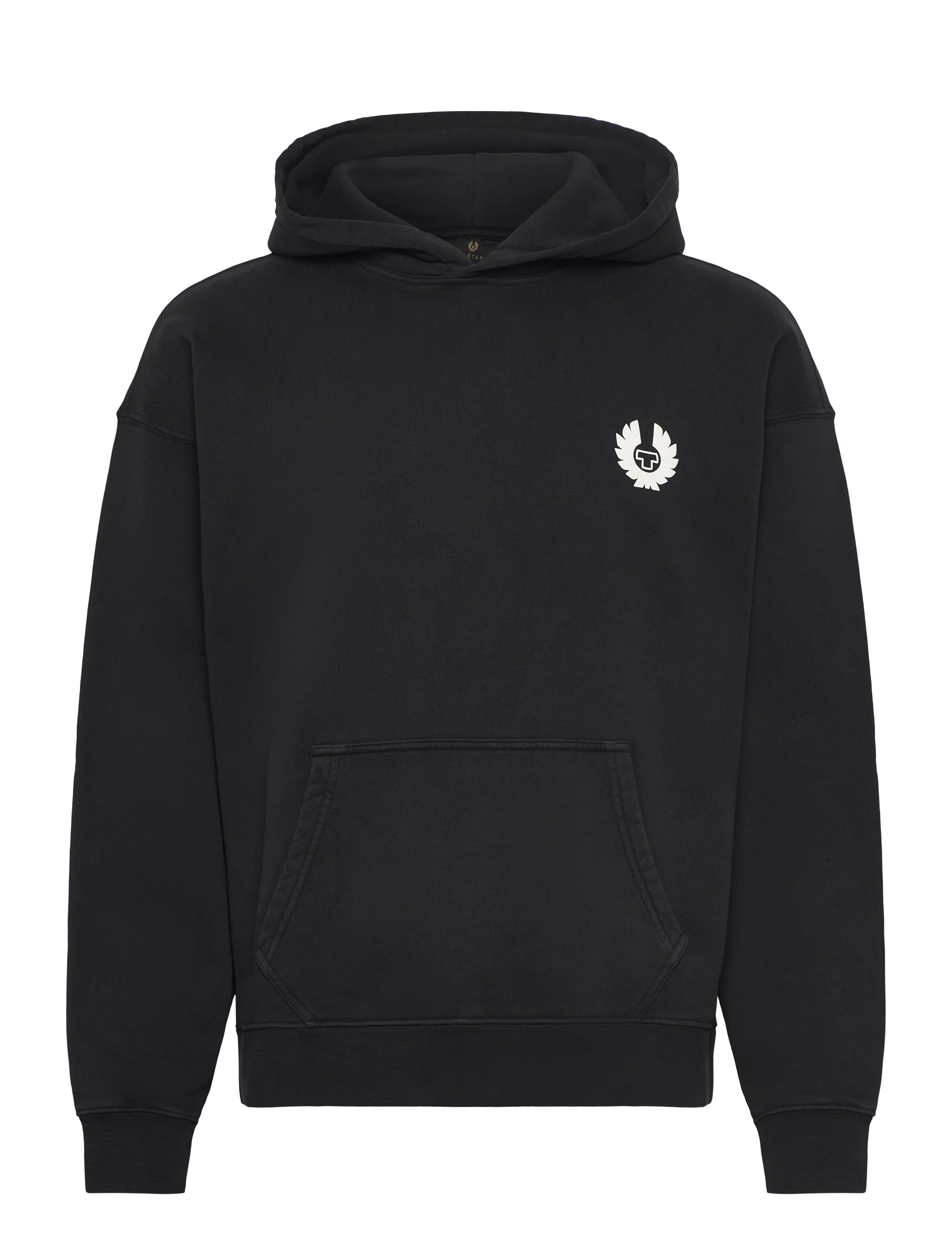 Belstaff COMPETITION HOODIE Black - Sweatshirts - BLACK / black