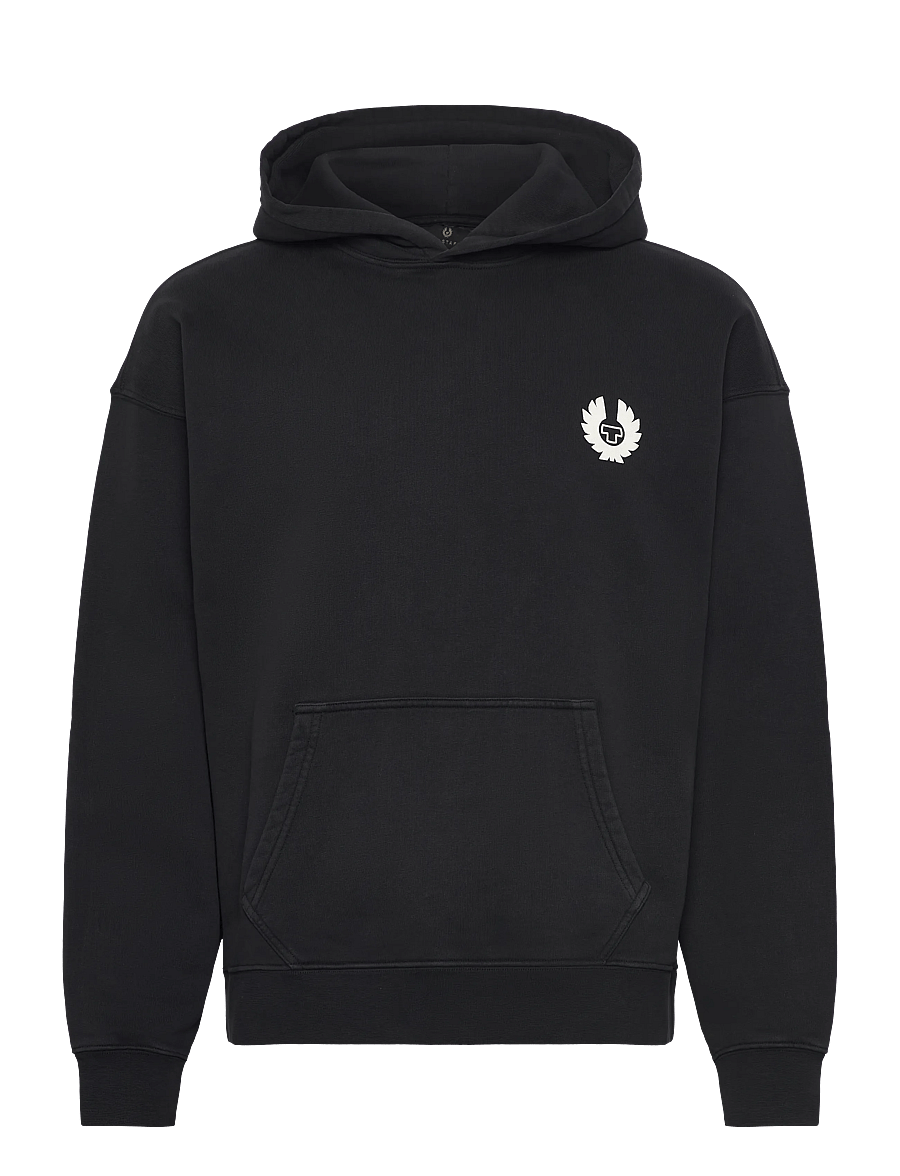 Belstaff - COMPETITION HOODIE Black - kapuzenpullover - black - 1