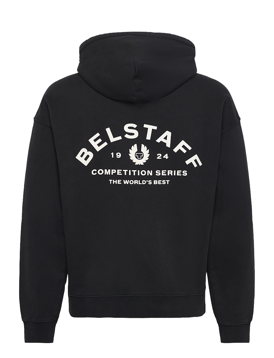Belstaff - COMPETITION HOODIE Black - kapuzenpullover - black - 2