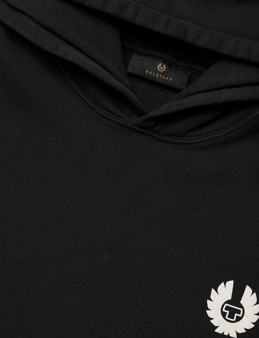 Belstaff - COMPETITION HOODIE Black - kapuzenpullover - black - 5