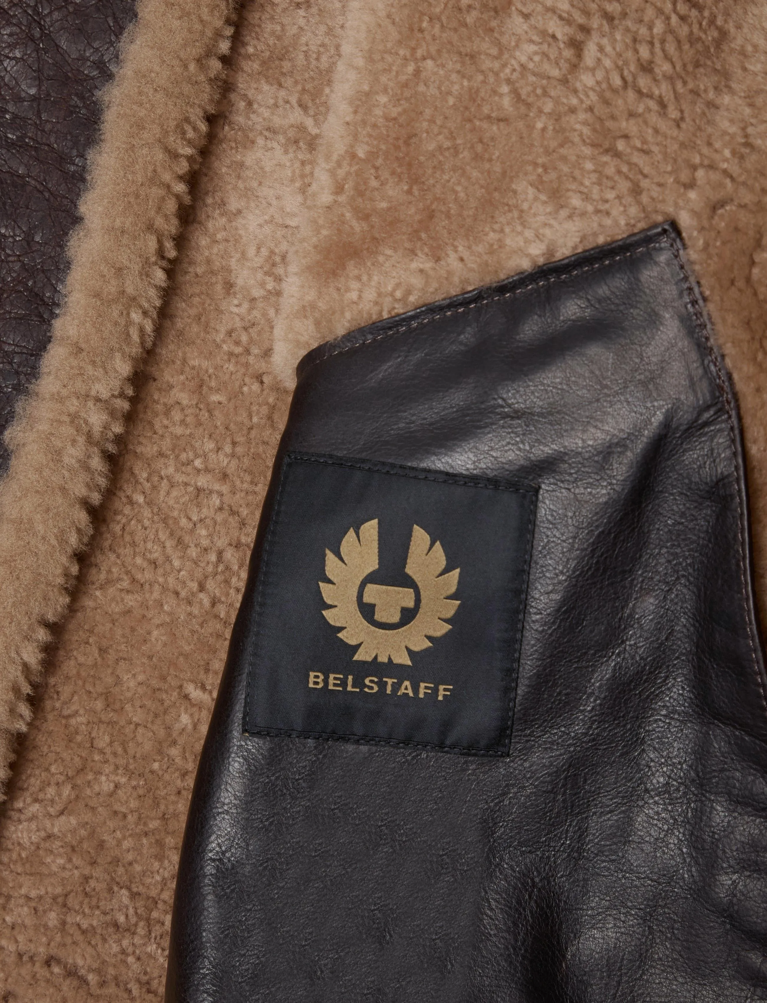 Belstaff - WINTERBROOK JACKET Dark Brown / Sand - dark brown / sand - 4
