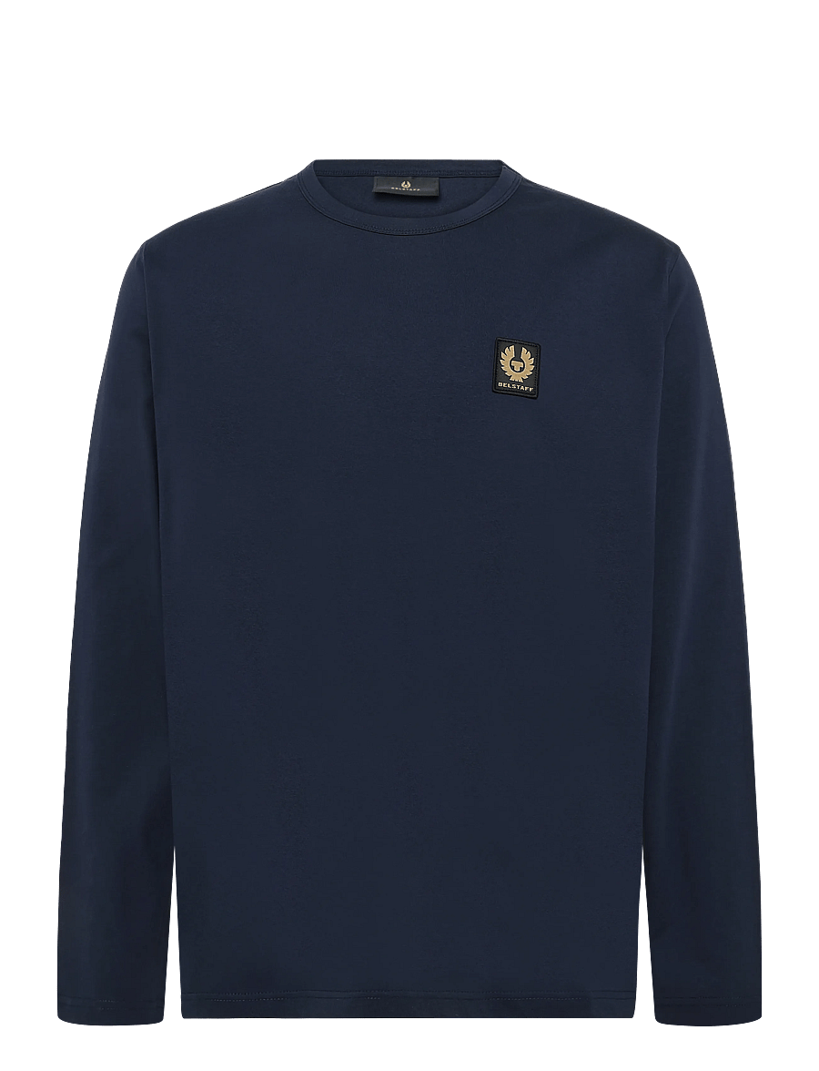 Belstaff - BELSTAFF LONG SLEEVED T-SHIRT Black - langärmelige t-shirts - dark ink - 1