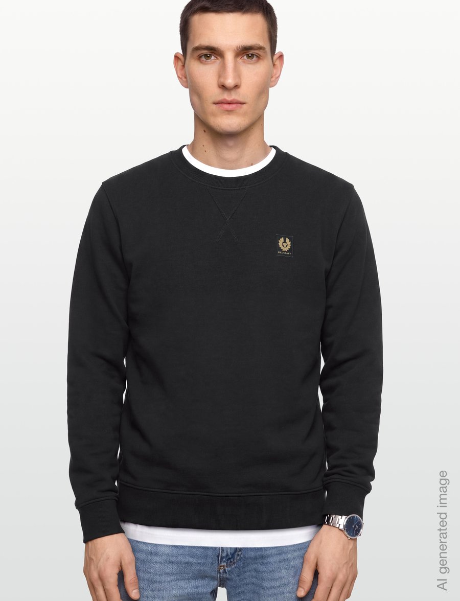 Belstaff - BELSTAFF SWEATSHIRT Pale Stone - kläder - black - 3