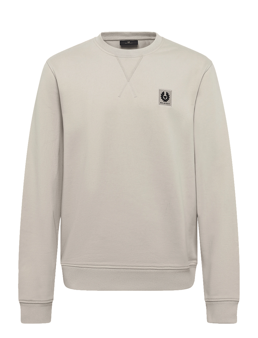 Belstaff - BELSTAFF SWEATSHIRT Pale Stone - tøj - pale stone - 1