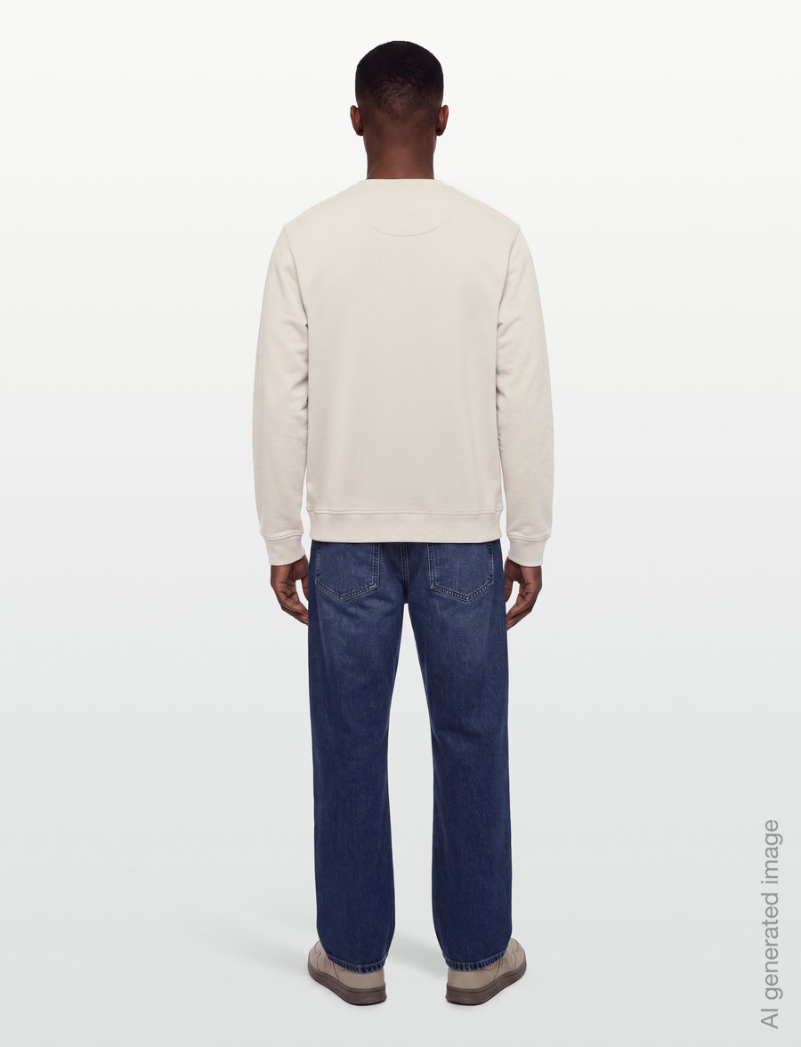 Belstaff - BELSTAFF SWEATSHIRT Pale Stone - tøj - pale stone - 4