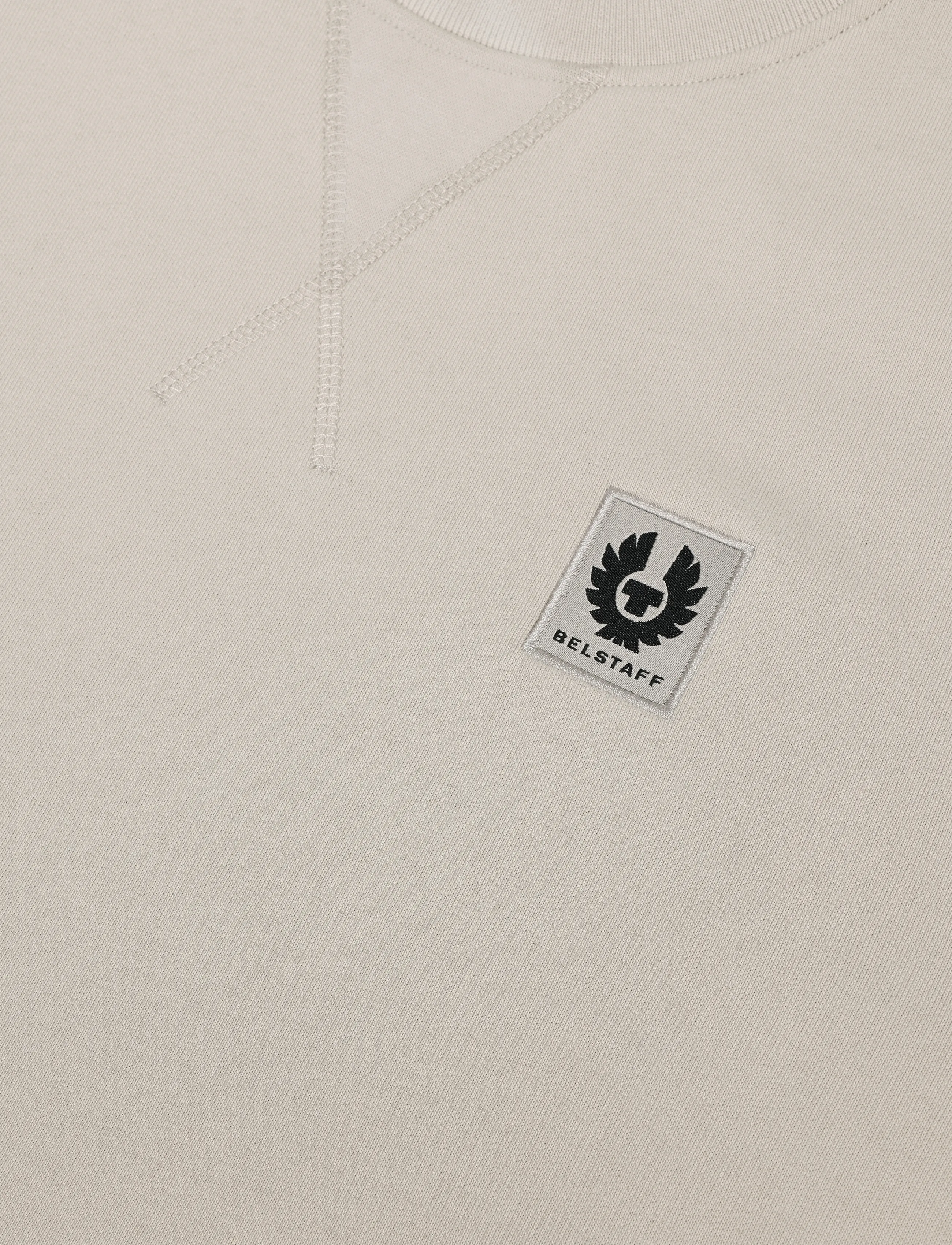 Belstaff - BELSTAFF SWEATSHIRT Pale Stone - tøj - pale stone - 5