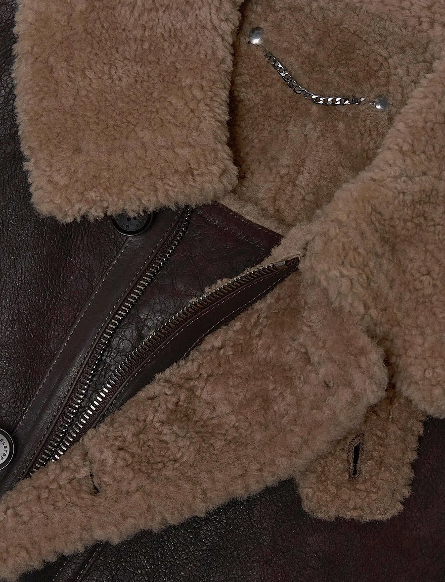 Belstaff - SNOWFIELD COAT Dark Brown / Sand - herbstjacken - dark brown / sand - 2
