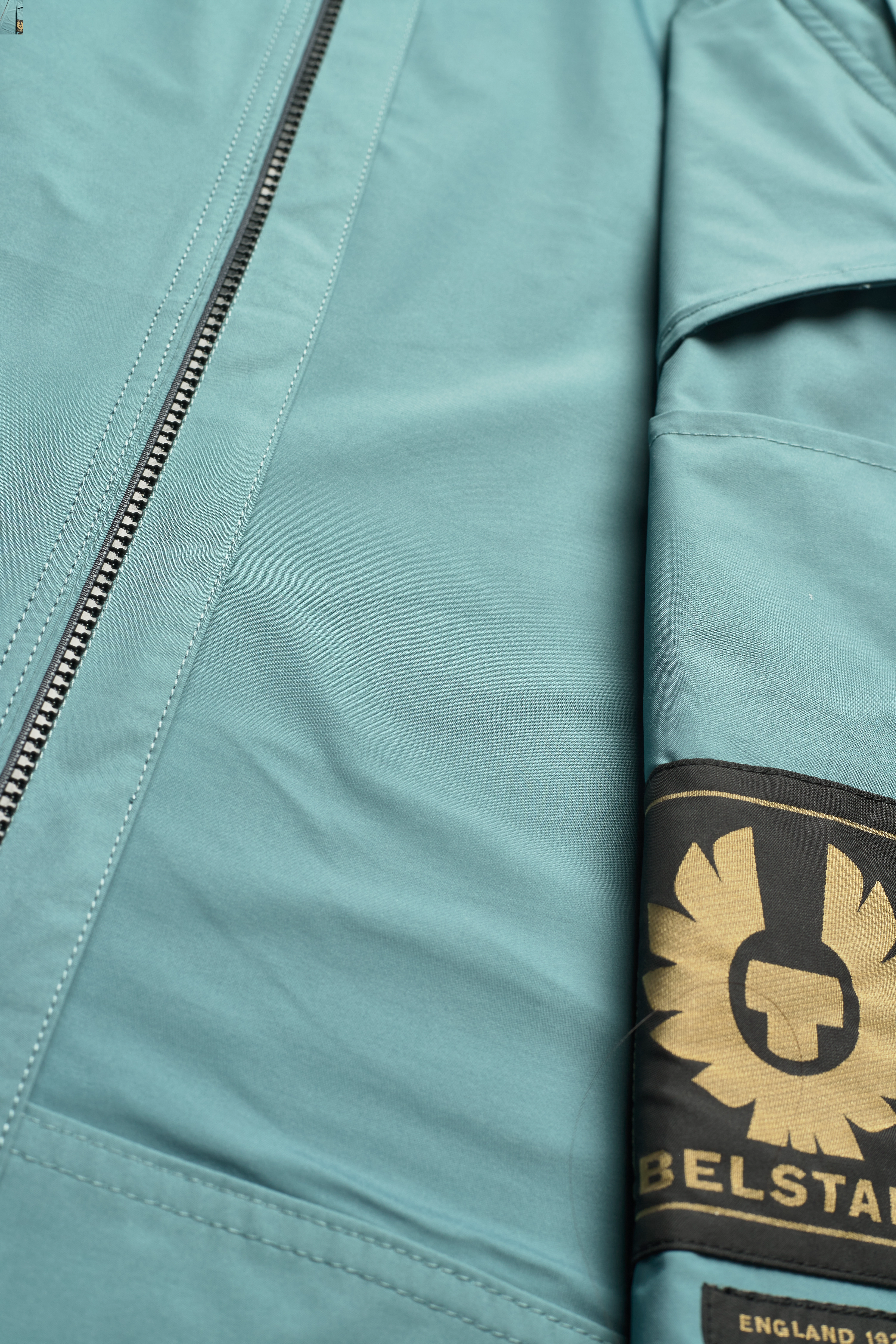 Belstaff - V RACER JACKET - faded teal - 5