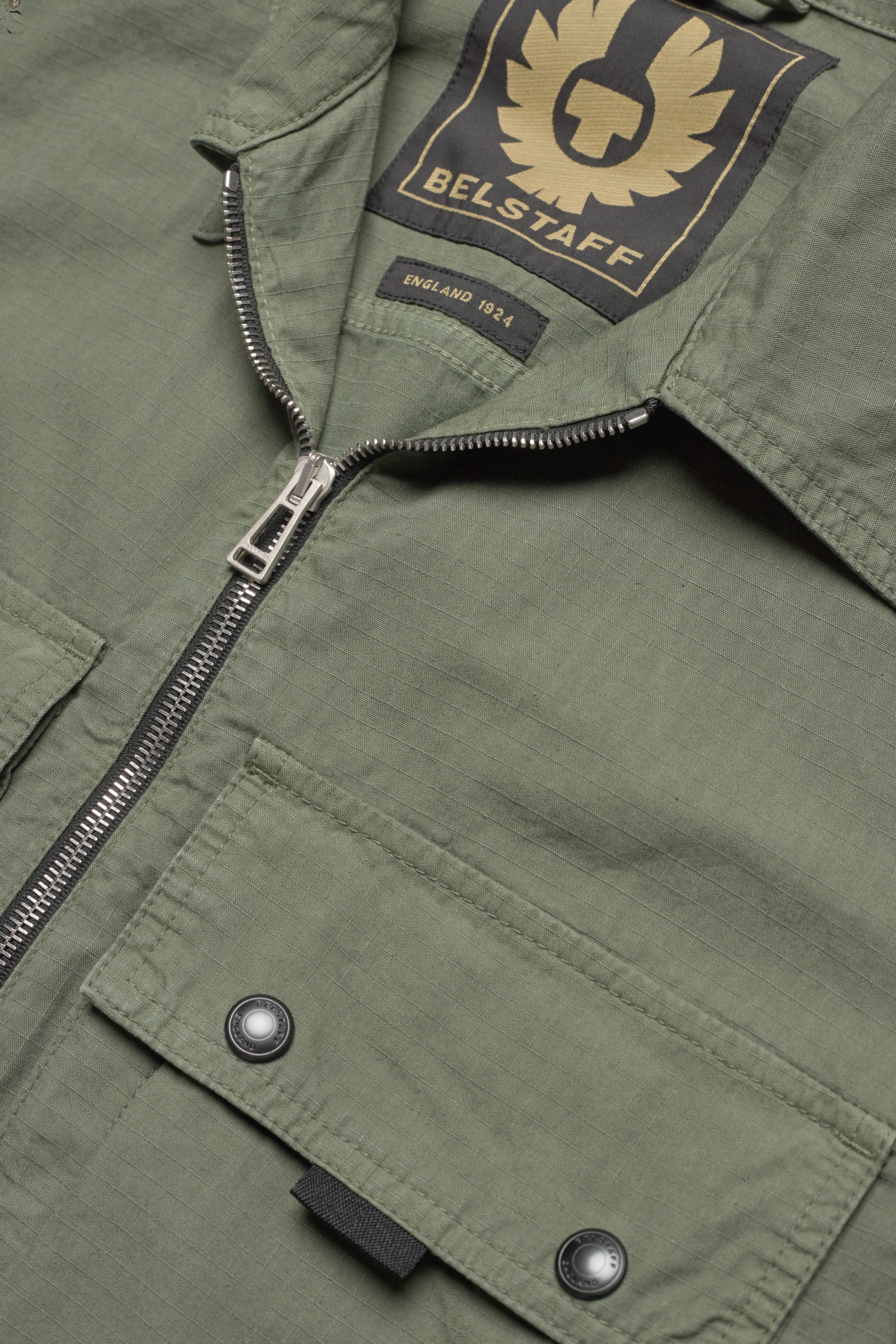 Belstaff - TACTICAL OVERSHIRT - pewter green - 2