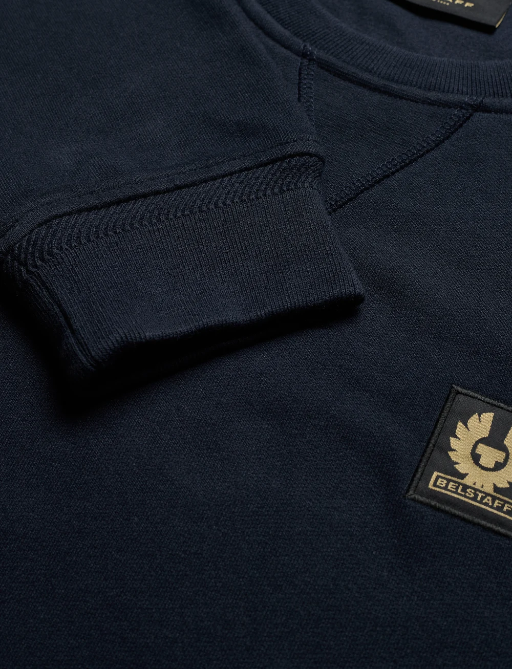 Belstaff - BELSTAFF SWEATSHIRT True Olive - kläder - dark ink - 2