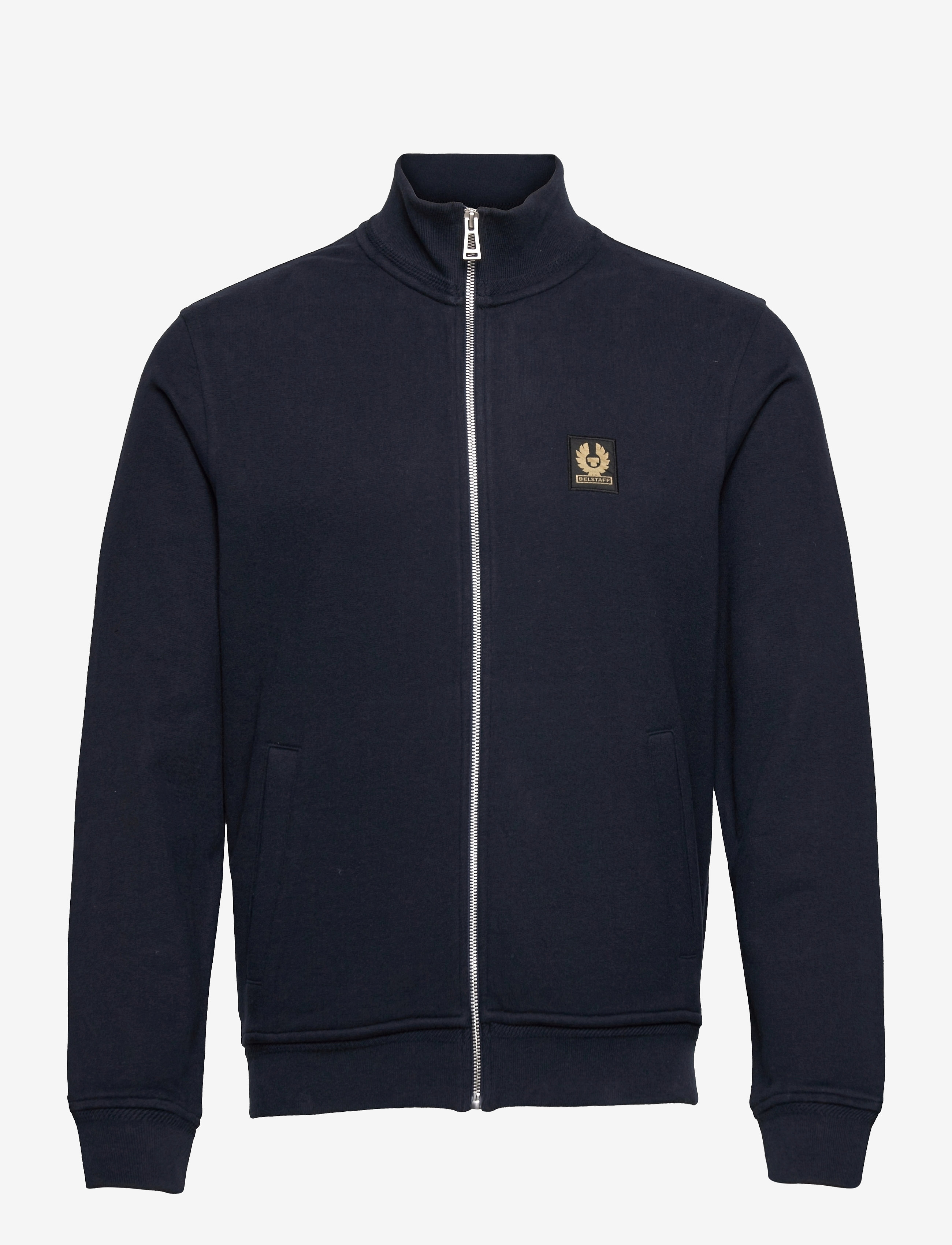 BELSTAFF FULL ZIP SWEATSHIRT - DARK INK