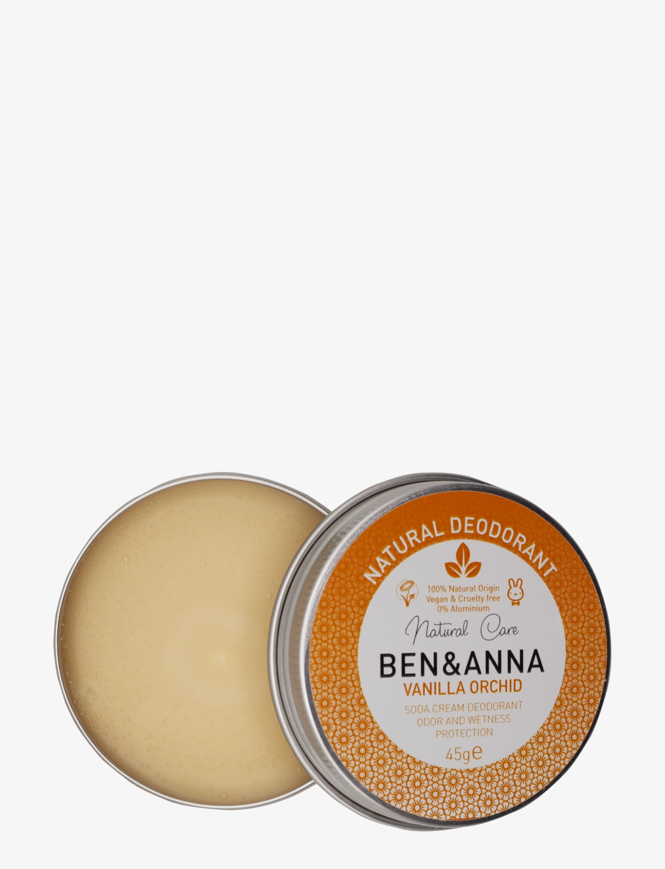 Ben & Anna Ben & Anna Deo Metall Jar Vanilla Orchid, 45 g, Nude, Creams & Wipes, Creams & Wipes, Dame