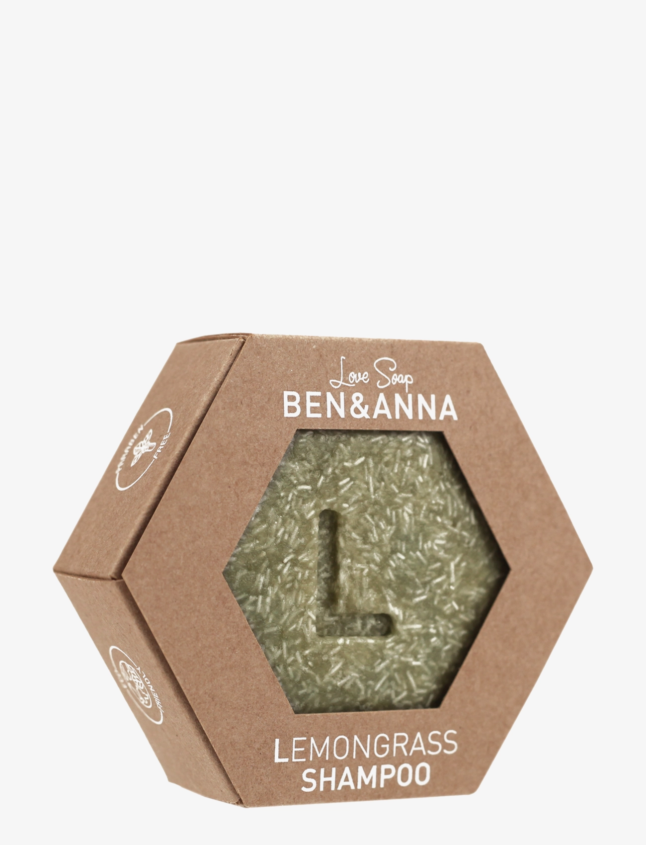 Ben & Anna Ben & Anna Love Soap Shower & Shampoo, 60 g, Green, Håndsæbe > Sæbebarer, Dame
