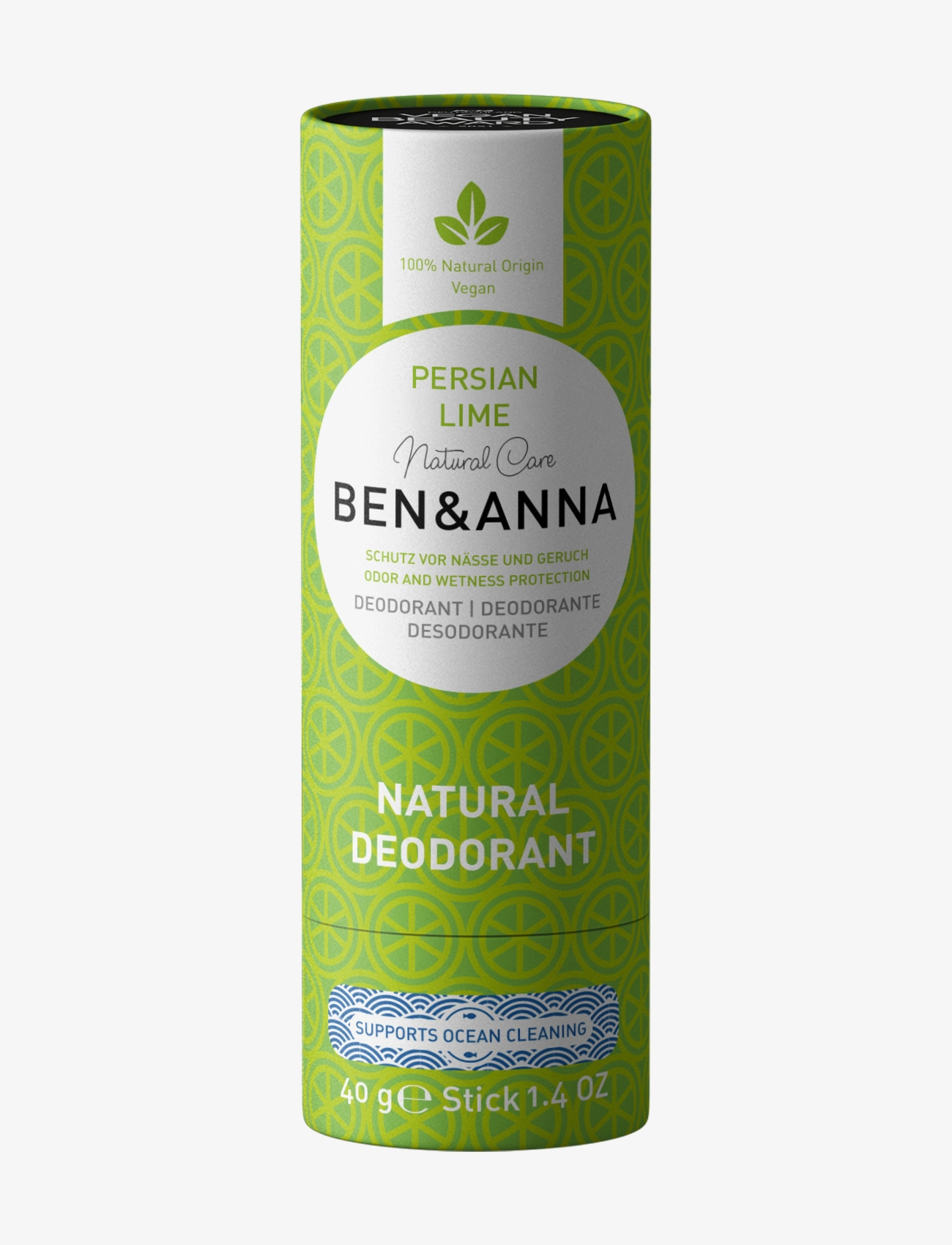 Ben & Anna Ben & Anna Deodorant Persian Lime, 40 g, Nude, Creams & Wipes, Creams & Wipes, Dame