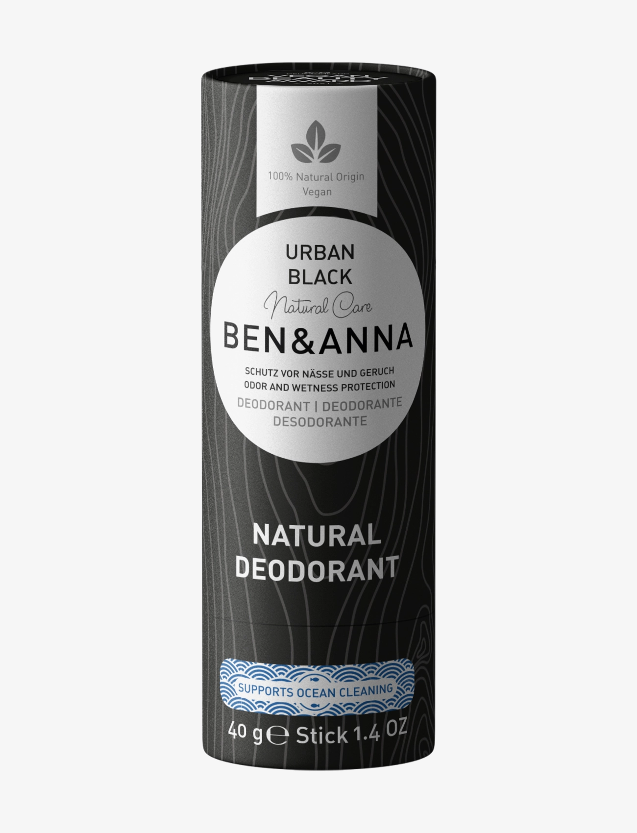 Ben & Anna Ben & Anna Deodorant Urban Black, 40 g, Nude, Creams & Wipes, Creams & Wipes, Dame