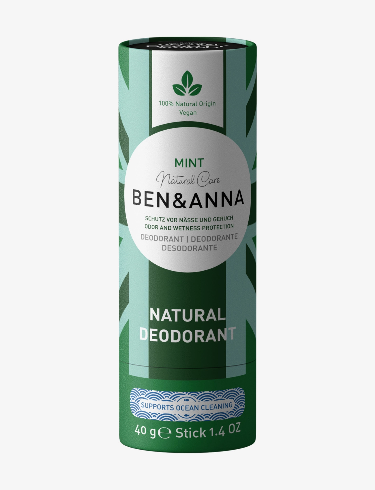 Ben & Anna Ben & Anna Deodorant Mint, 40 g, Nude, Creams & Wipes, Creams & Wipes, Dame