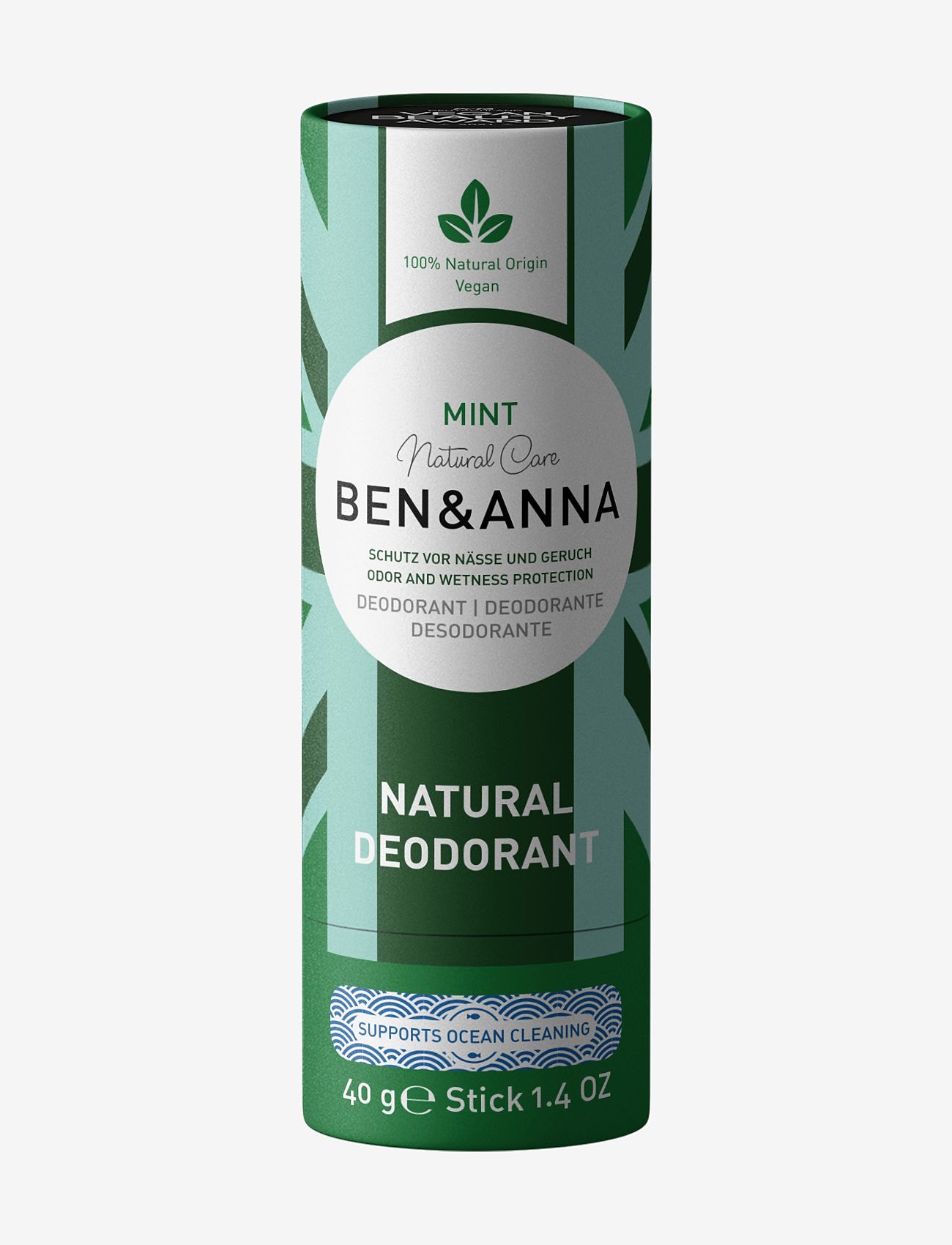 Ben & Anna - Ben & Anna Deodorant Mint - deostift & krämer - clear - 0